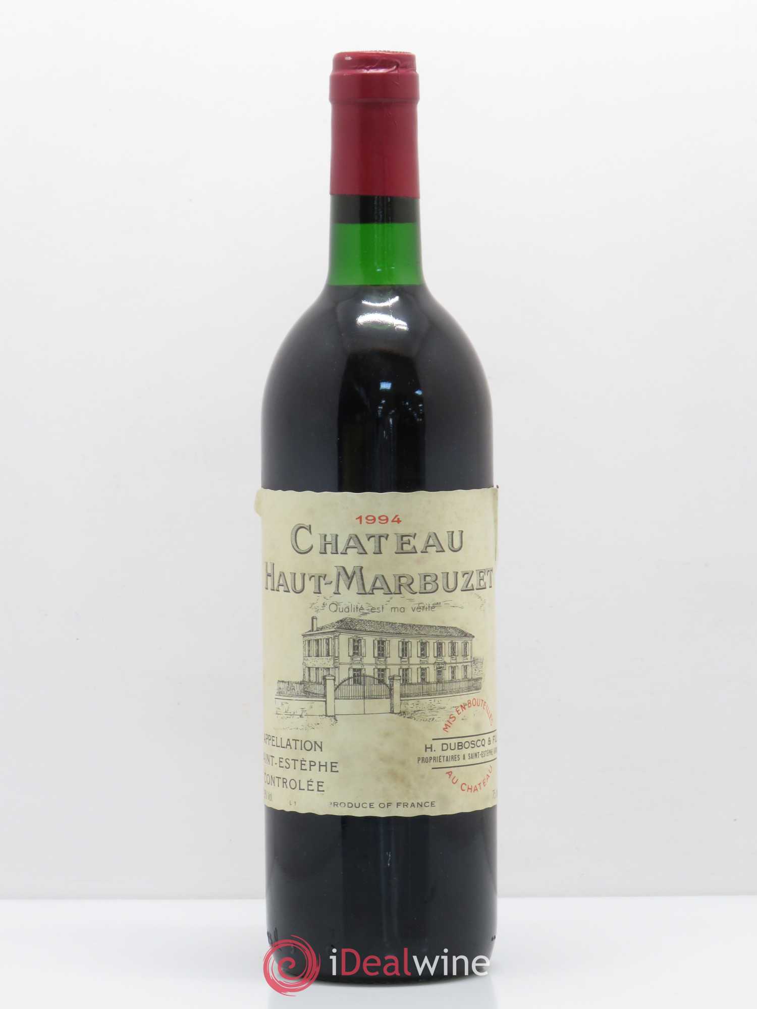 Château Haut Marbuzet (sans prix de réserve) 1994 - Lot de 1 bouteille - 0