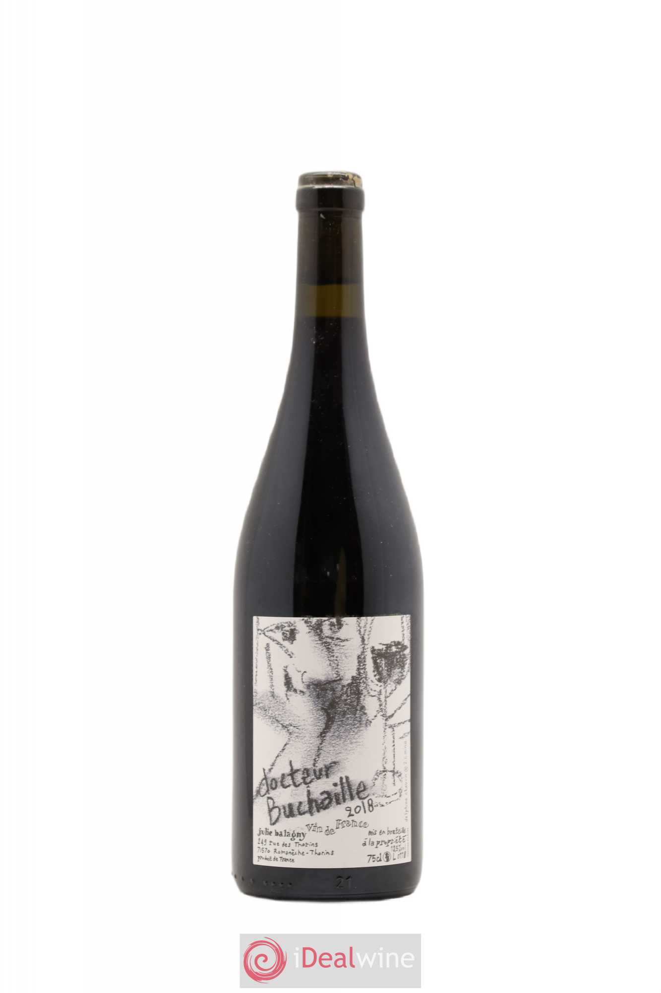 Vin de France Docteur Buchaille Julie Balagny 2018 - Lot de 1 bouteille - 0
