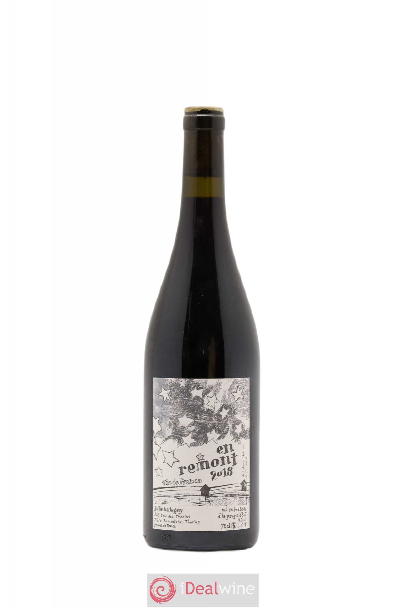 Vin de France En Rémont Julie Balagny 2018 - Lot de 1 bouteille - 0