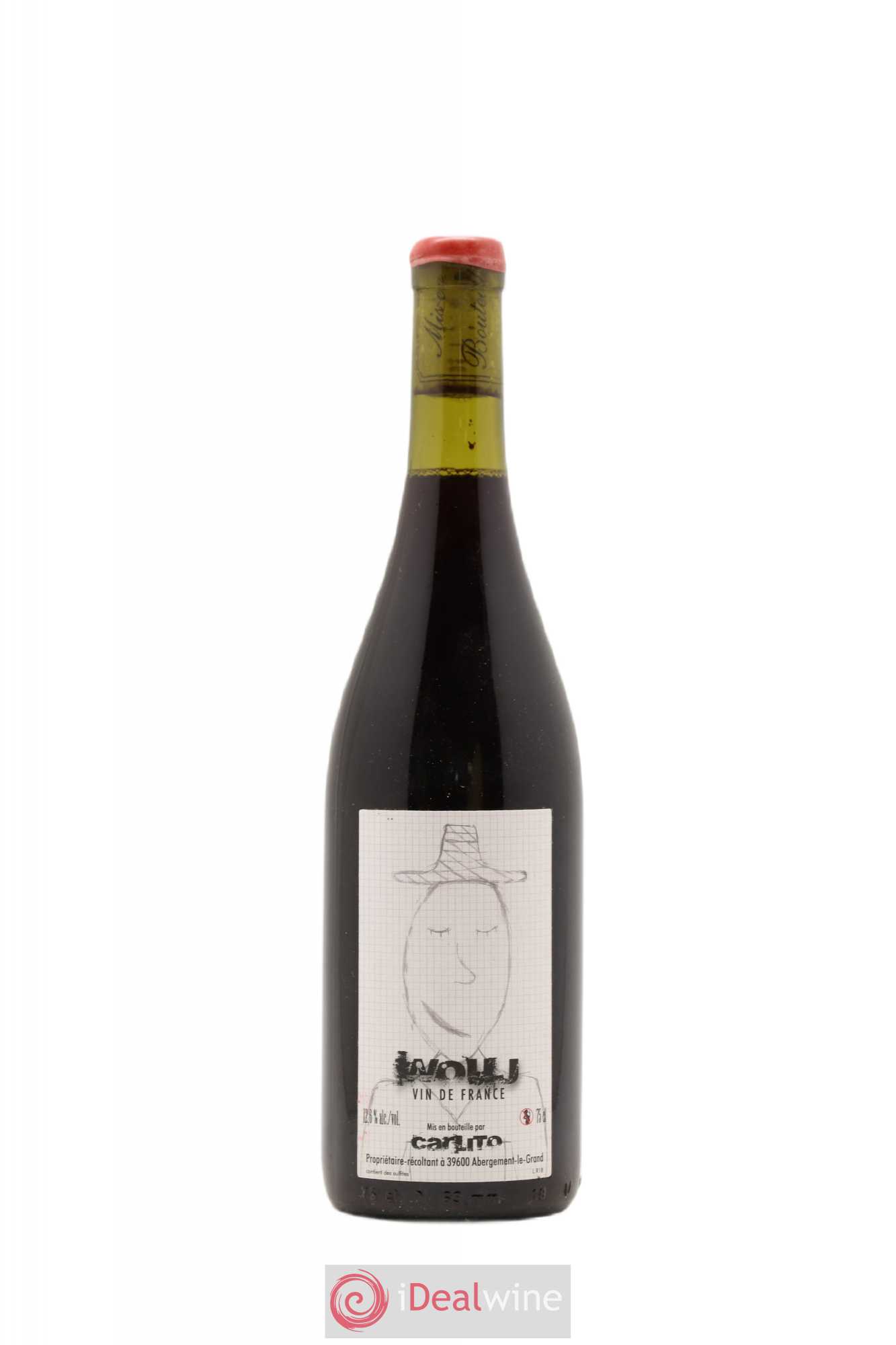Vin de France Wouj Carlito 2018 - Posten von 1 Flasche - 0