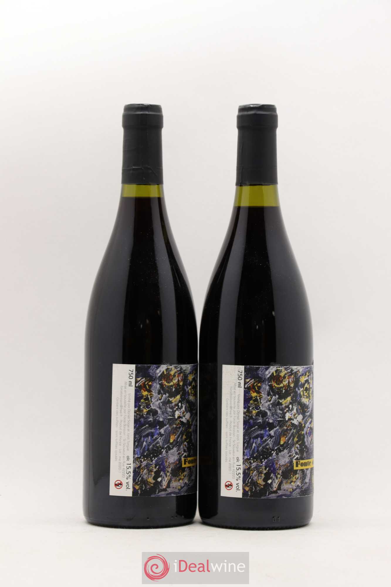 Vin de France Fonte des neiges Daniel Sage 2019 - Lot de 2 bouteilles - 1