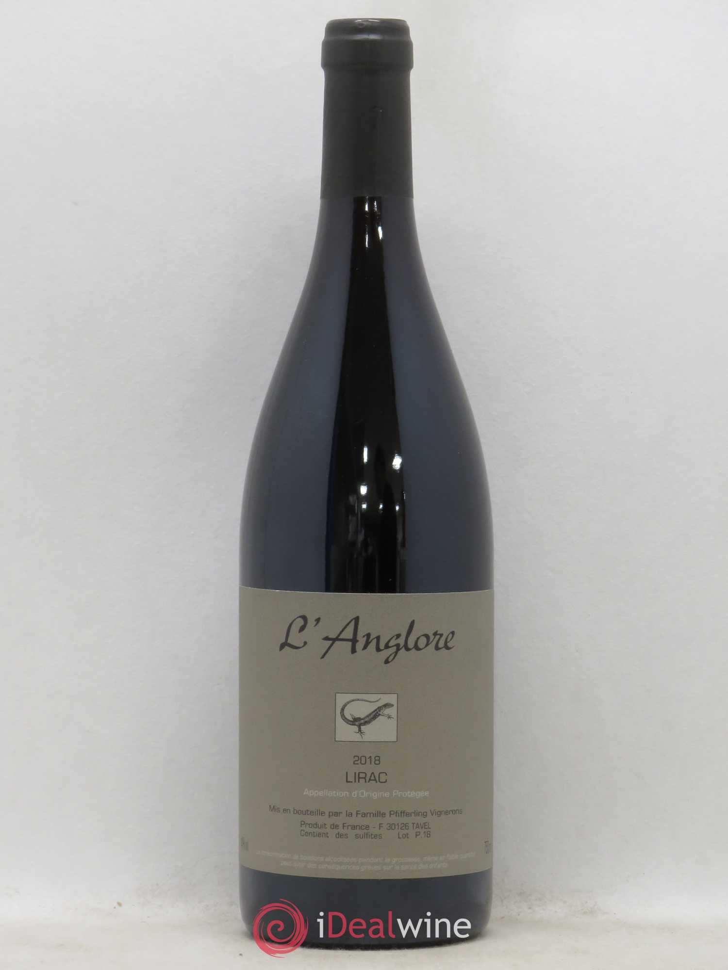 Lirac L'Anglore 2018 - Lot de 1 bouteille - 0