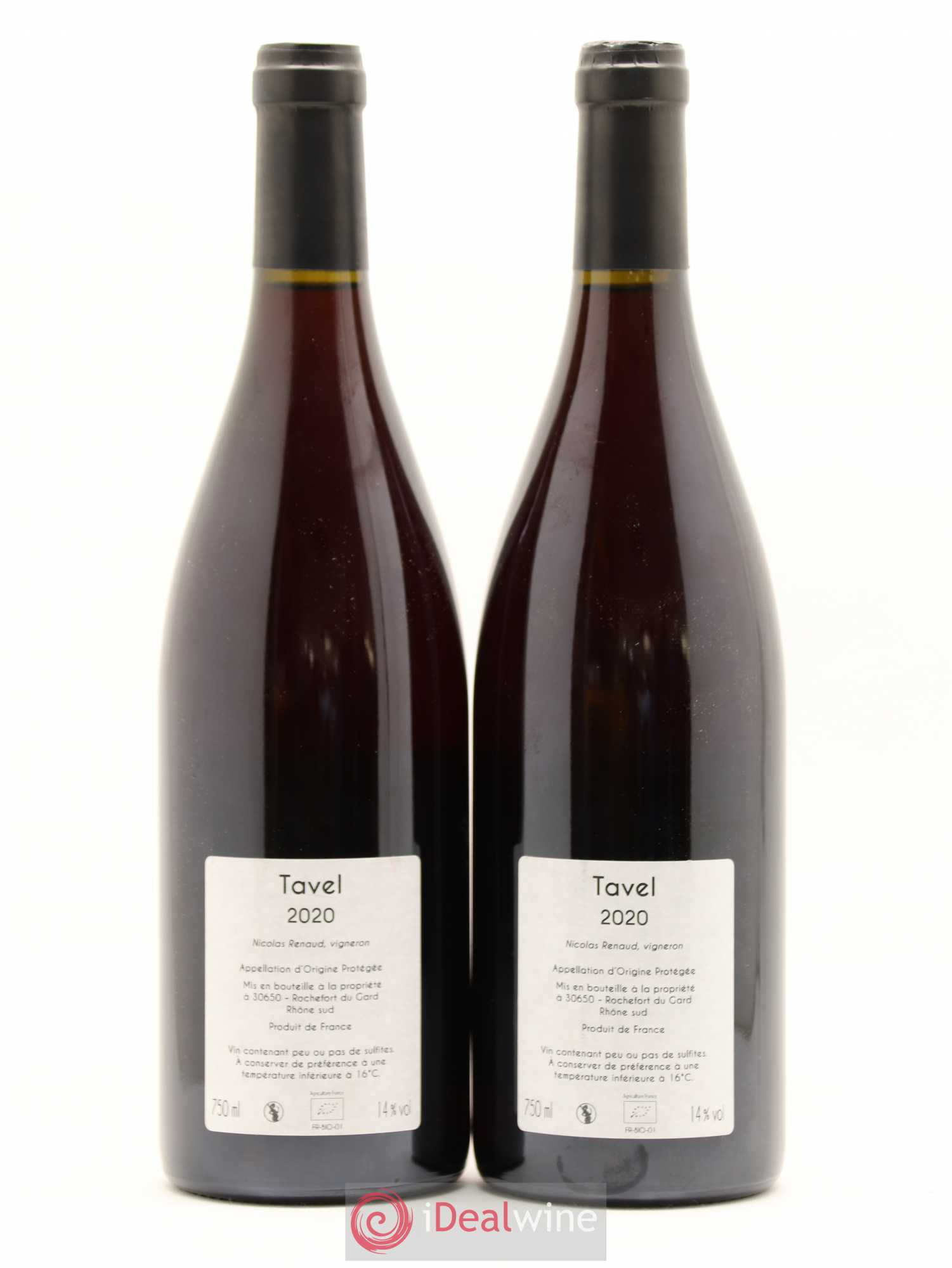 Tavel Clos des Grillons 2020 - Lot de 2 bouteilles - 1