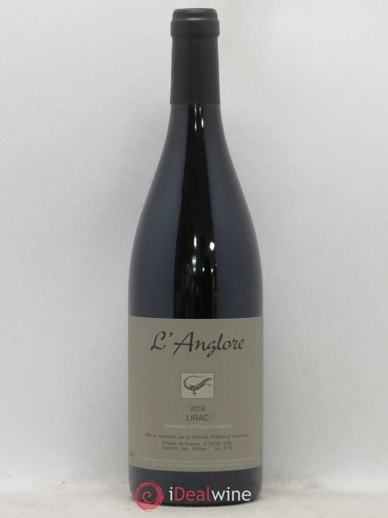 Lirac L'Anglore 2018 - Posten von 1 Flasche - 0