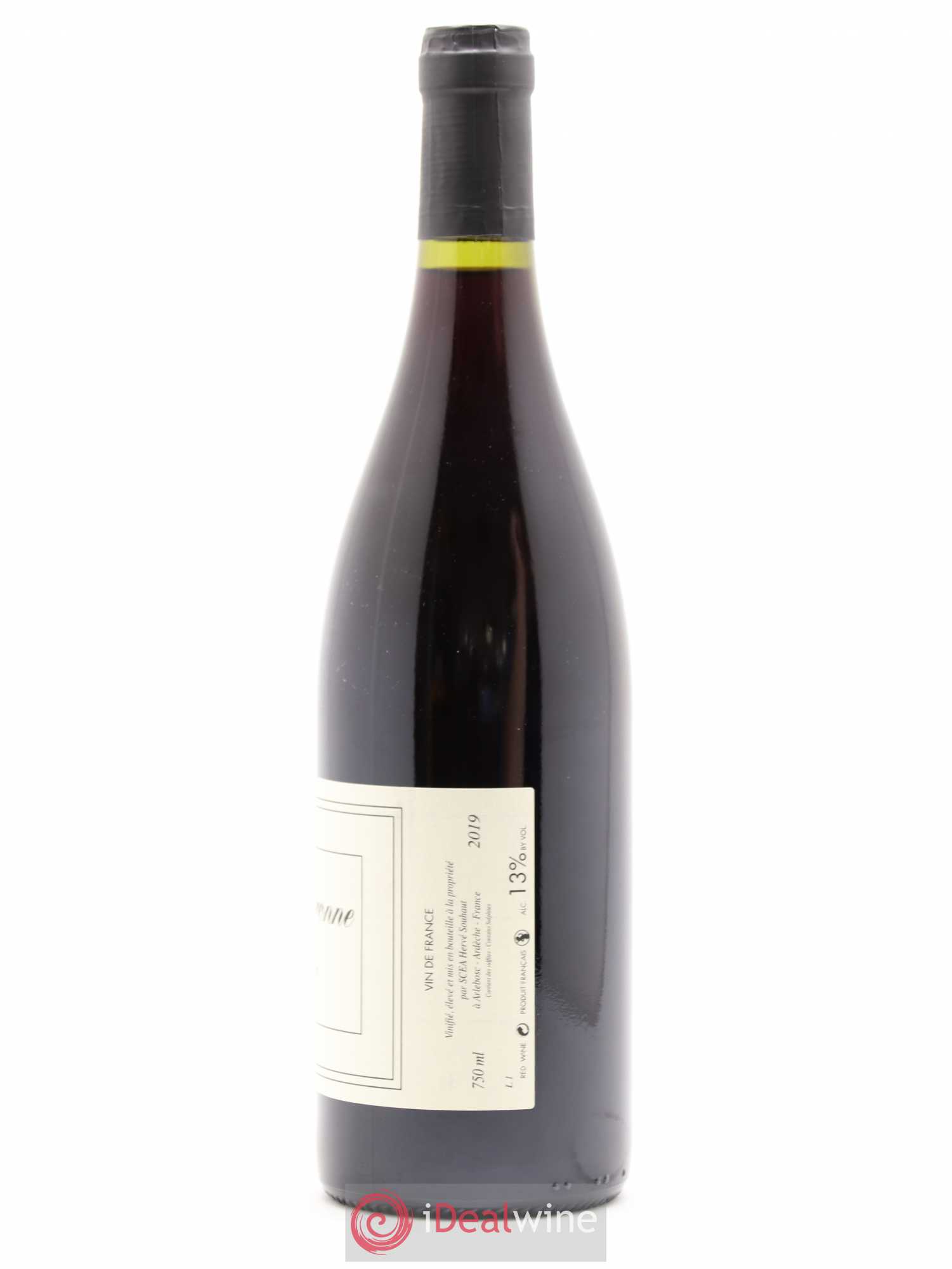 Vin de France La Souteronne Hervé Souhaut - Domaine Romaneaux-Destezet 2019 - Lot de 1 bouteille - 1