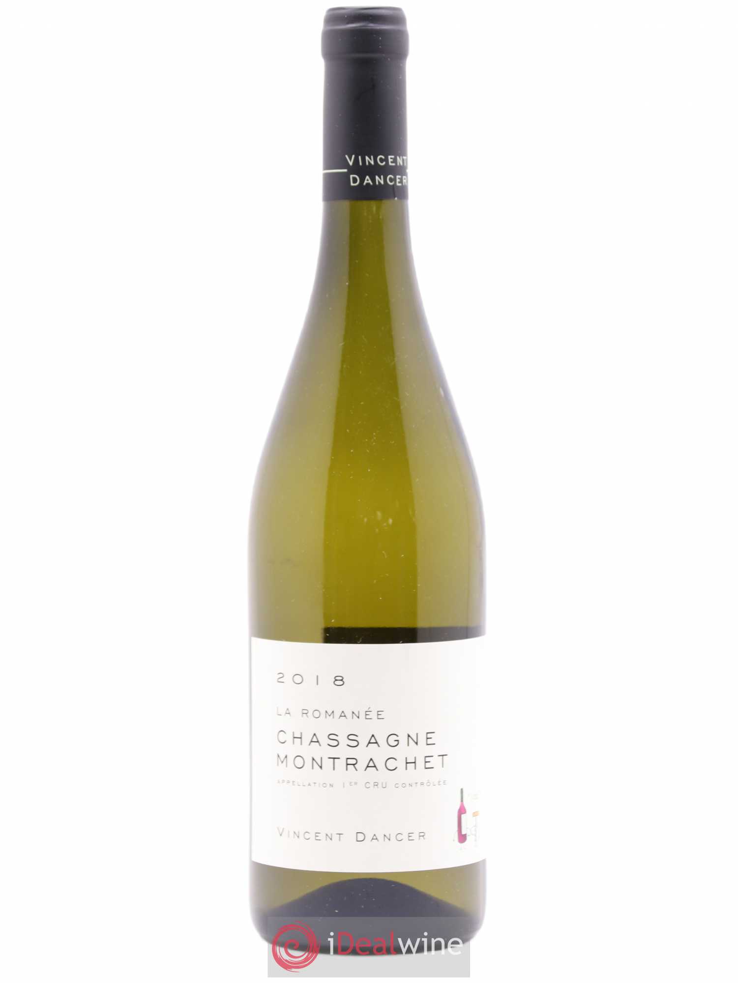 Chassagne-Montrachet 1er Cru La Romanée Vincent Dancer 2018 - Lot de 1 bouteille - 0