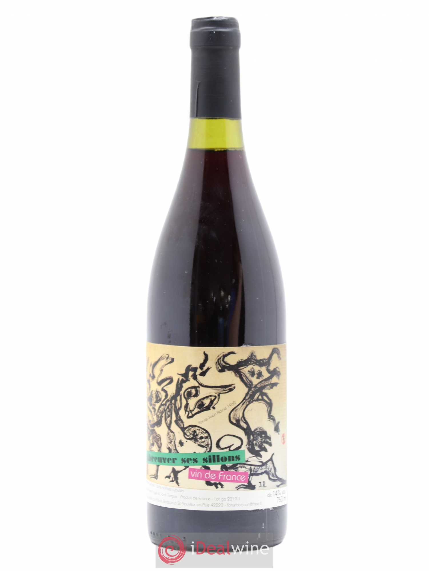 Vin de France Abreuver ses sillons Daniel Sage 2018 - Lot de 1 bouteille - 0