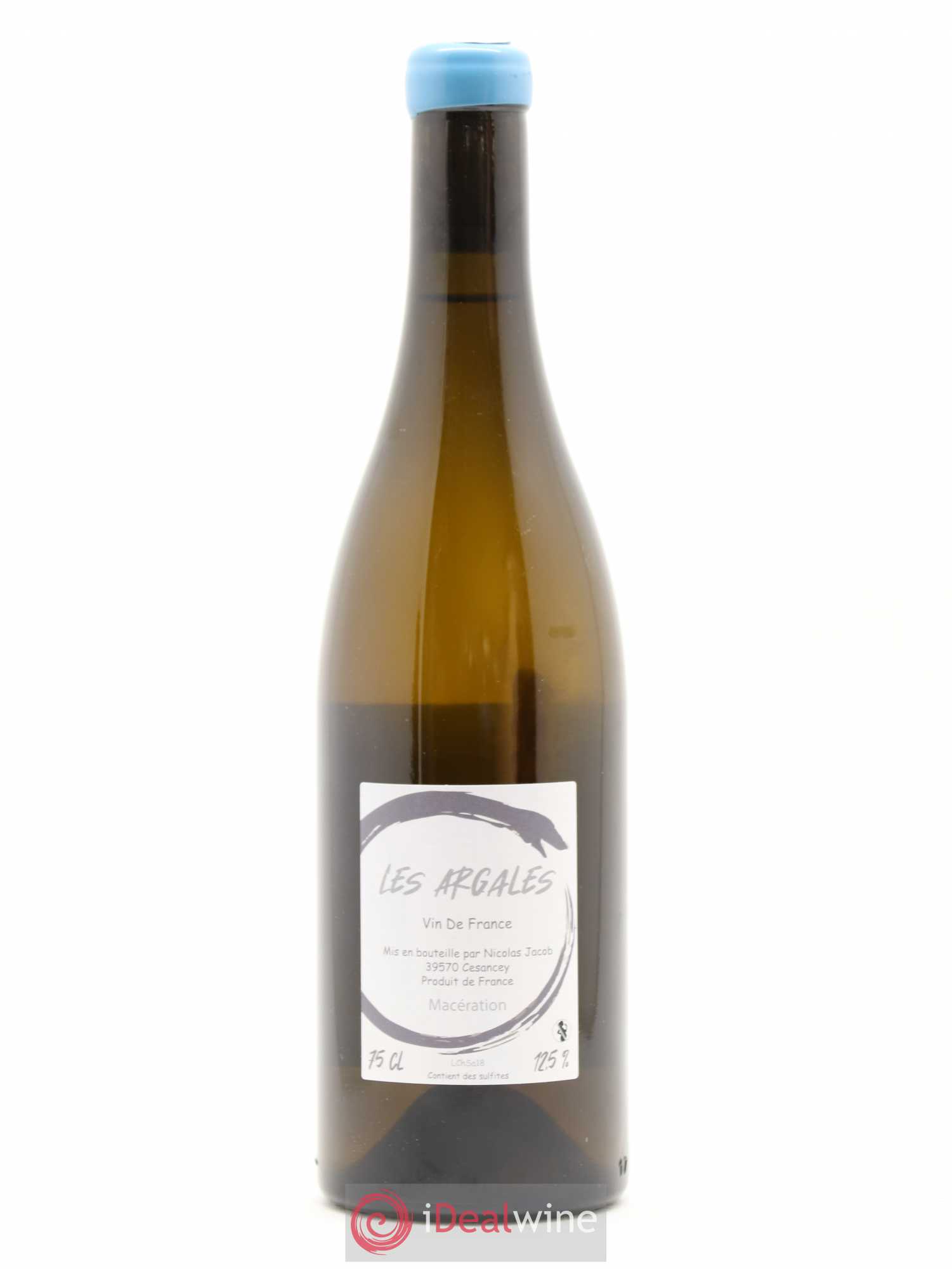 Vin de France Les Argales Nicolas Jacob 2018 - Lot de 1 bouteille - 1