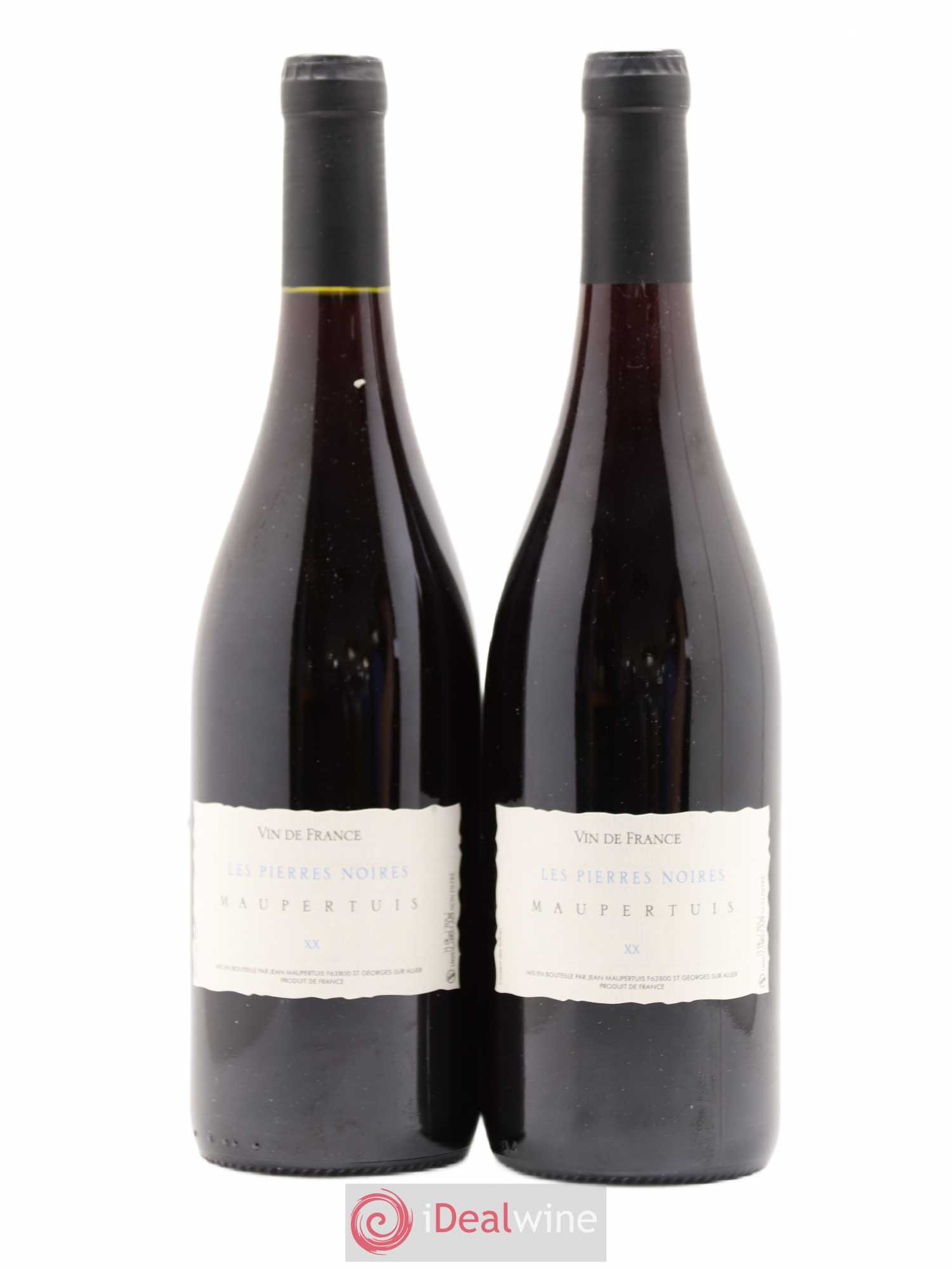 Vin de France Les Pierres Noires Jean Maupertuis 2020 - Lot de 2 bouteilles - 0