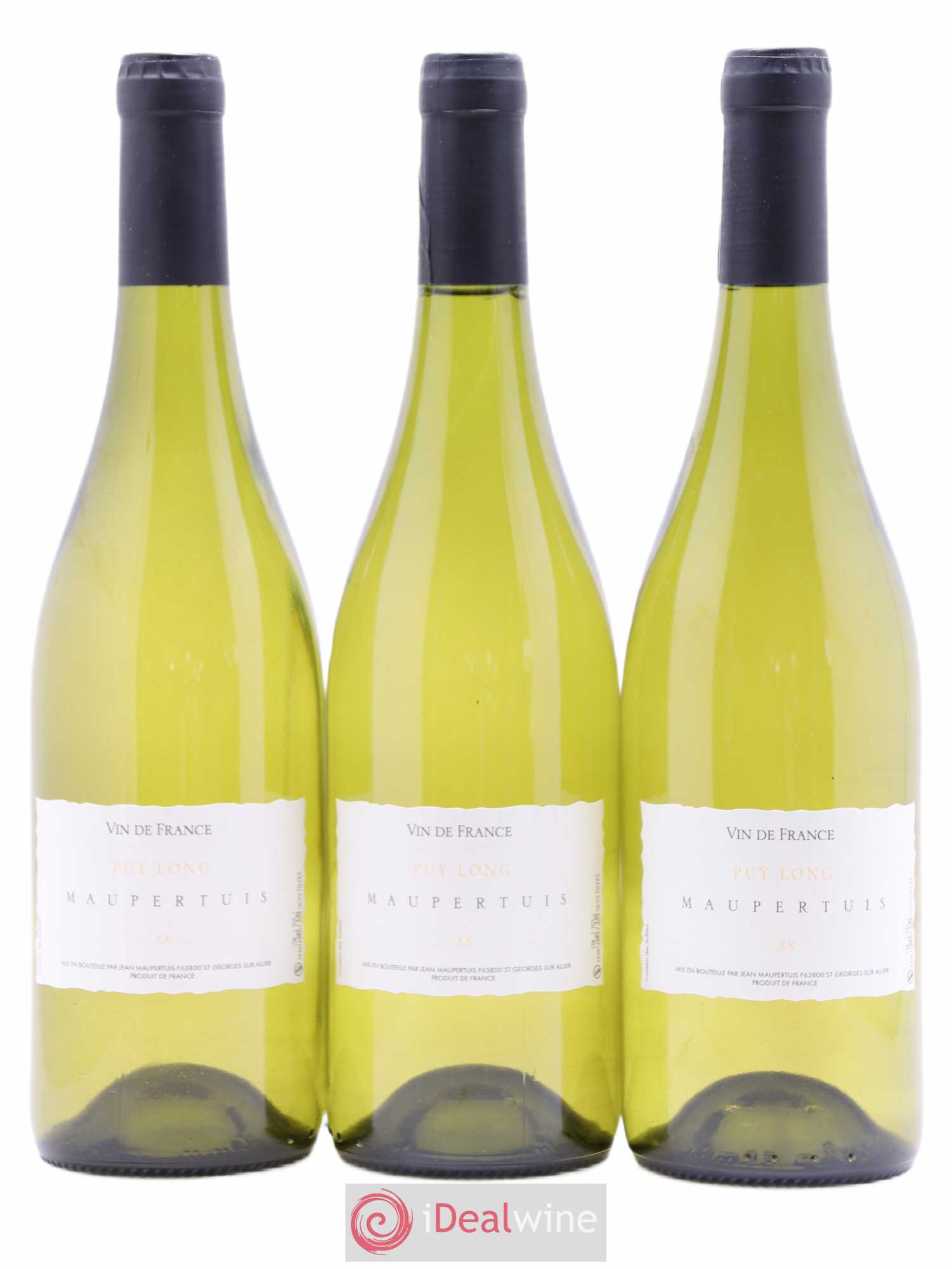 Vin de France Puy Long Jean Maupertuis 2020 - Lot de 3 bouteilles - 0