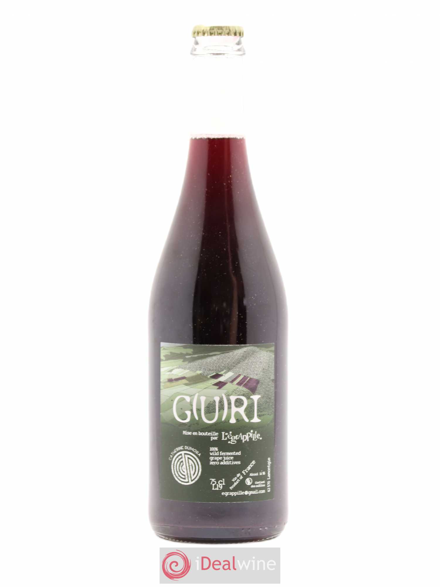 Vin de France Auvergne Guri Domaine de l'Egrappille 2019 - Posten von 1 Flasche - 0