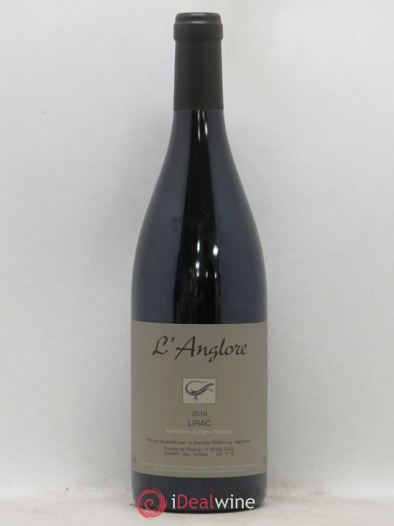 Lirac L'Anglore 2018 - Posten von 1 Flasche - 0