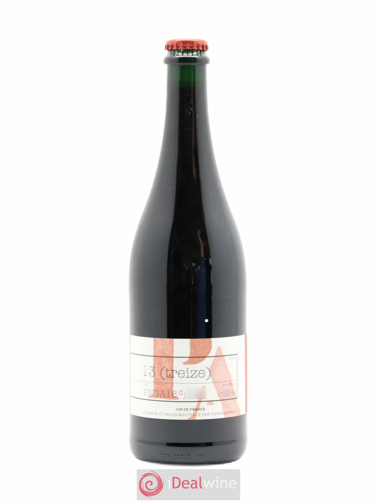 Vin de France 13(treize) Pierre Andrey 2018 - Posten von 1 Flasche - 0