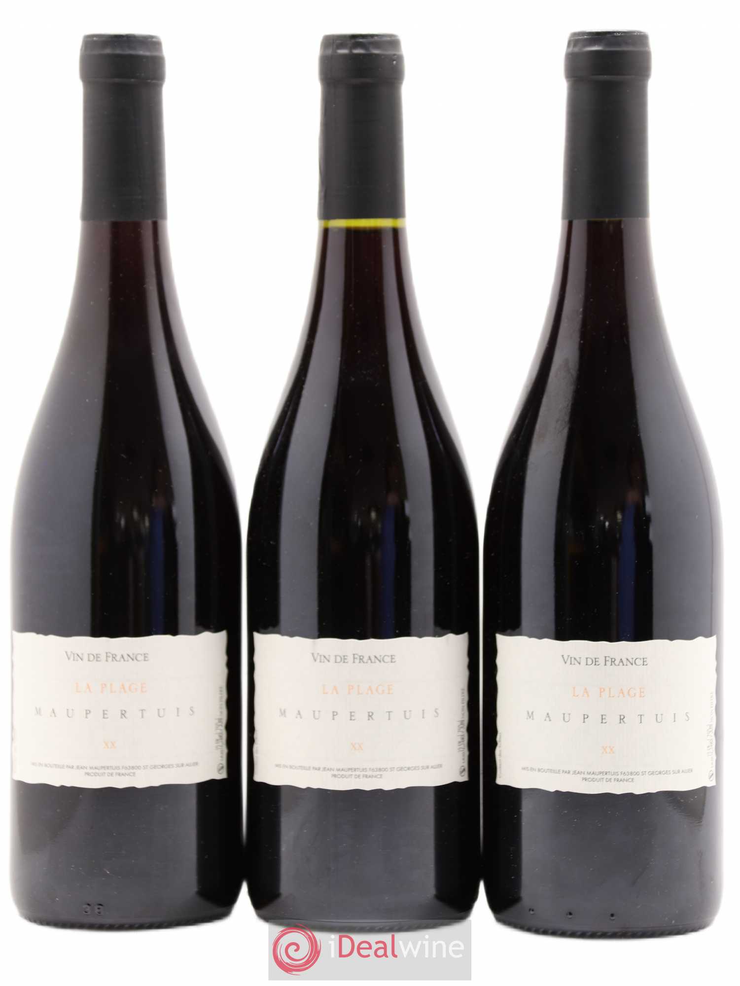 Vin de France La Plage Maupertuis 2020 - Lot de 3 bouteilles - 0