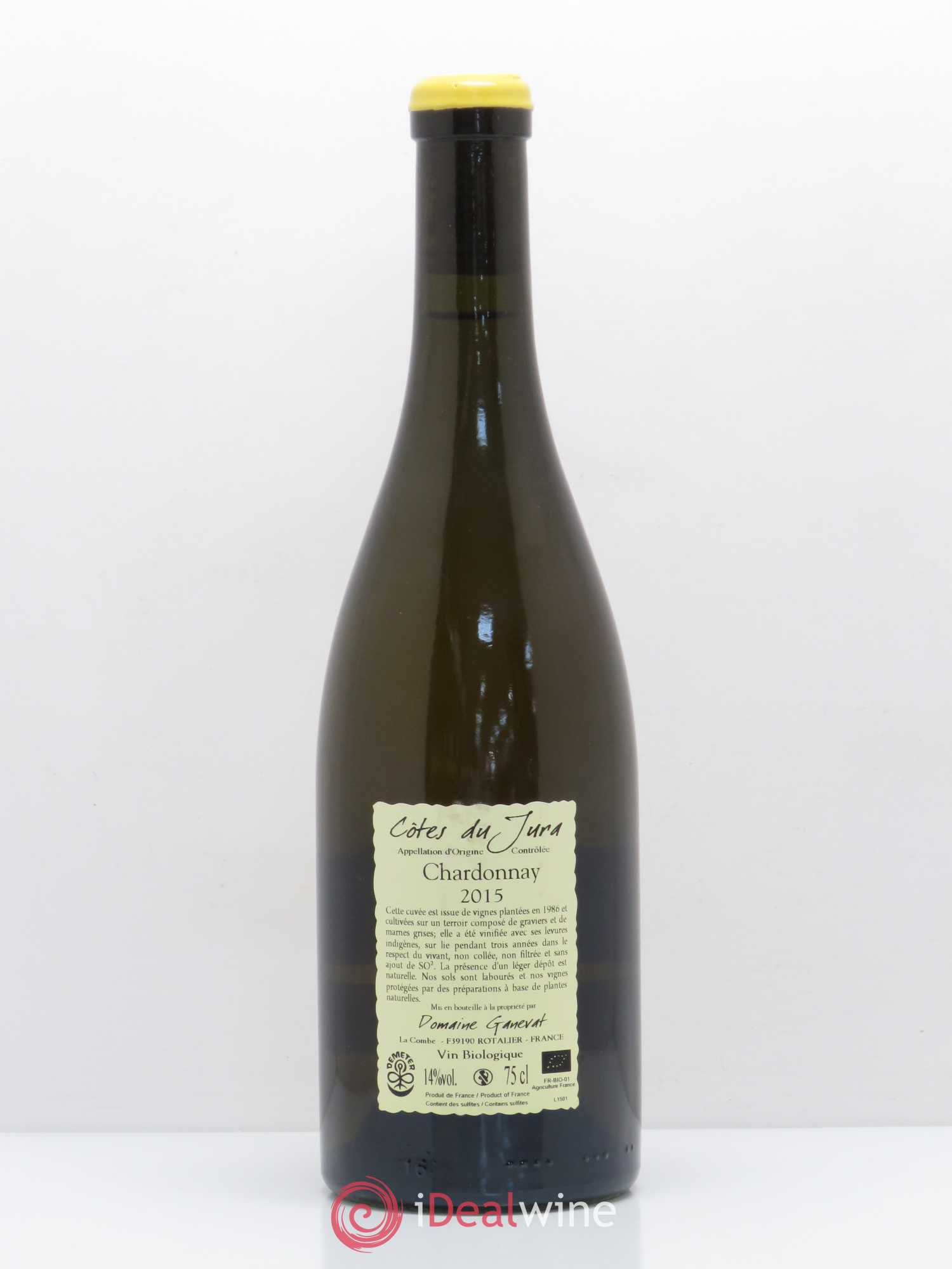 Côtes du Jura Cuvée Florine Jean-François Ganevat (Domaine) 2015 - Lot de 1 bouteille - 1