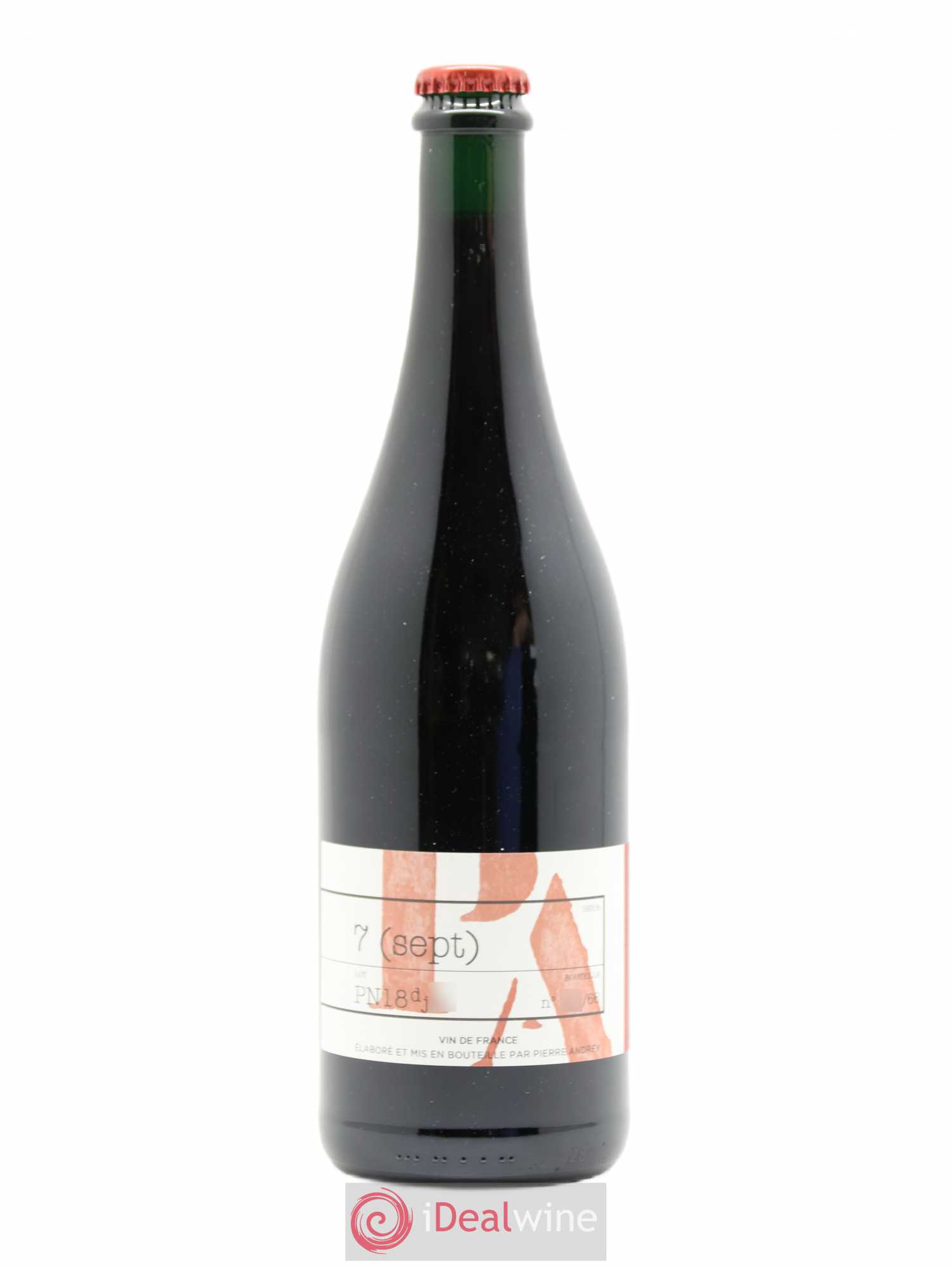 Vin de France 7(sept) Pierre Andrey 2018 - Posten von 1 Flasche - 0