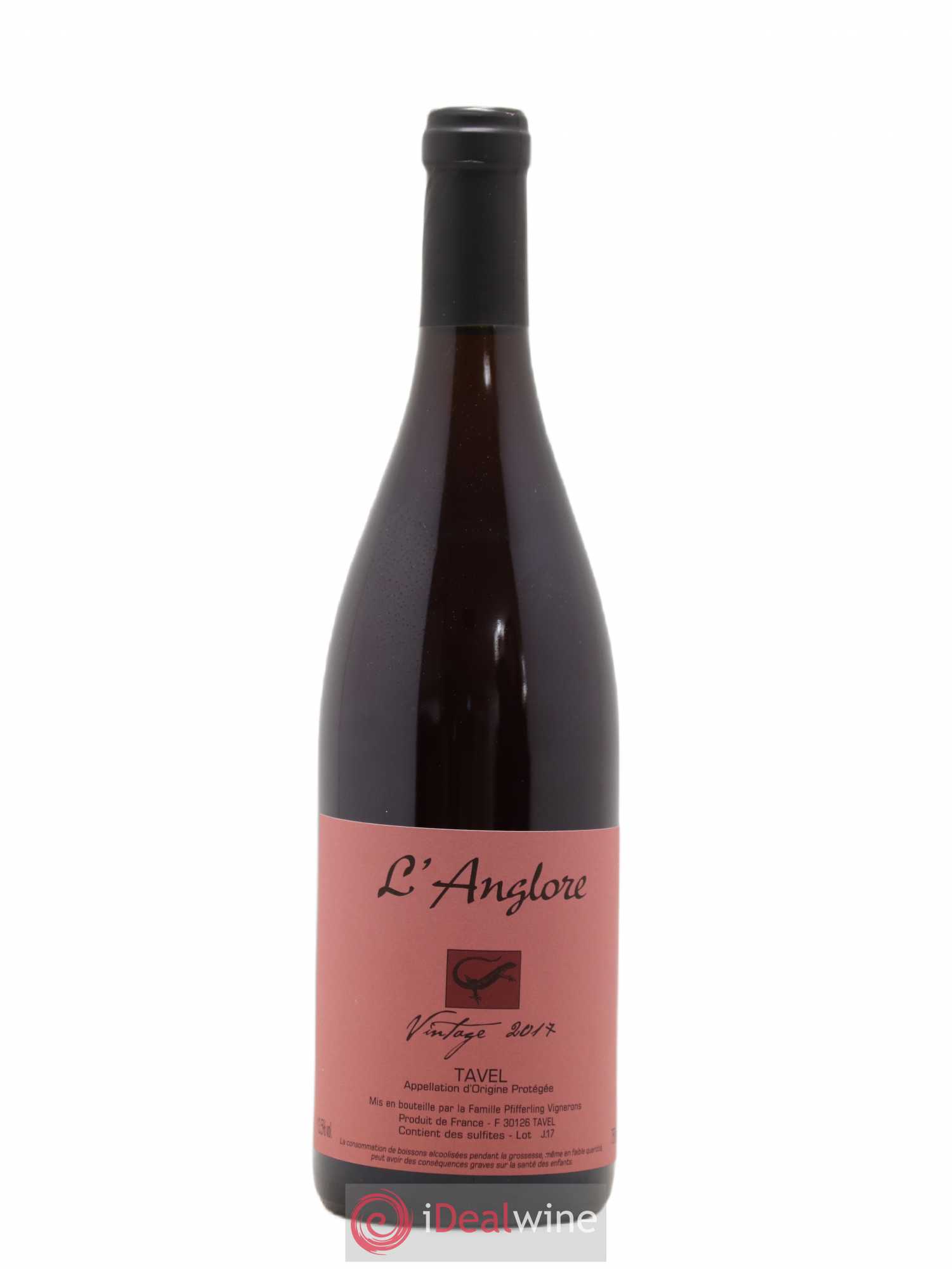 Tavel Vintage L'Anglore 2017 - Lot de 1 bouteille - 0