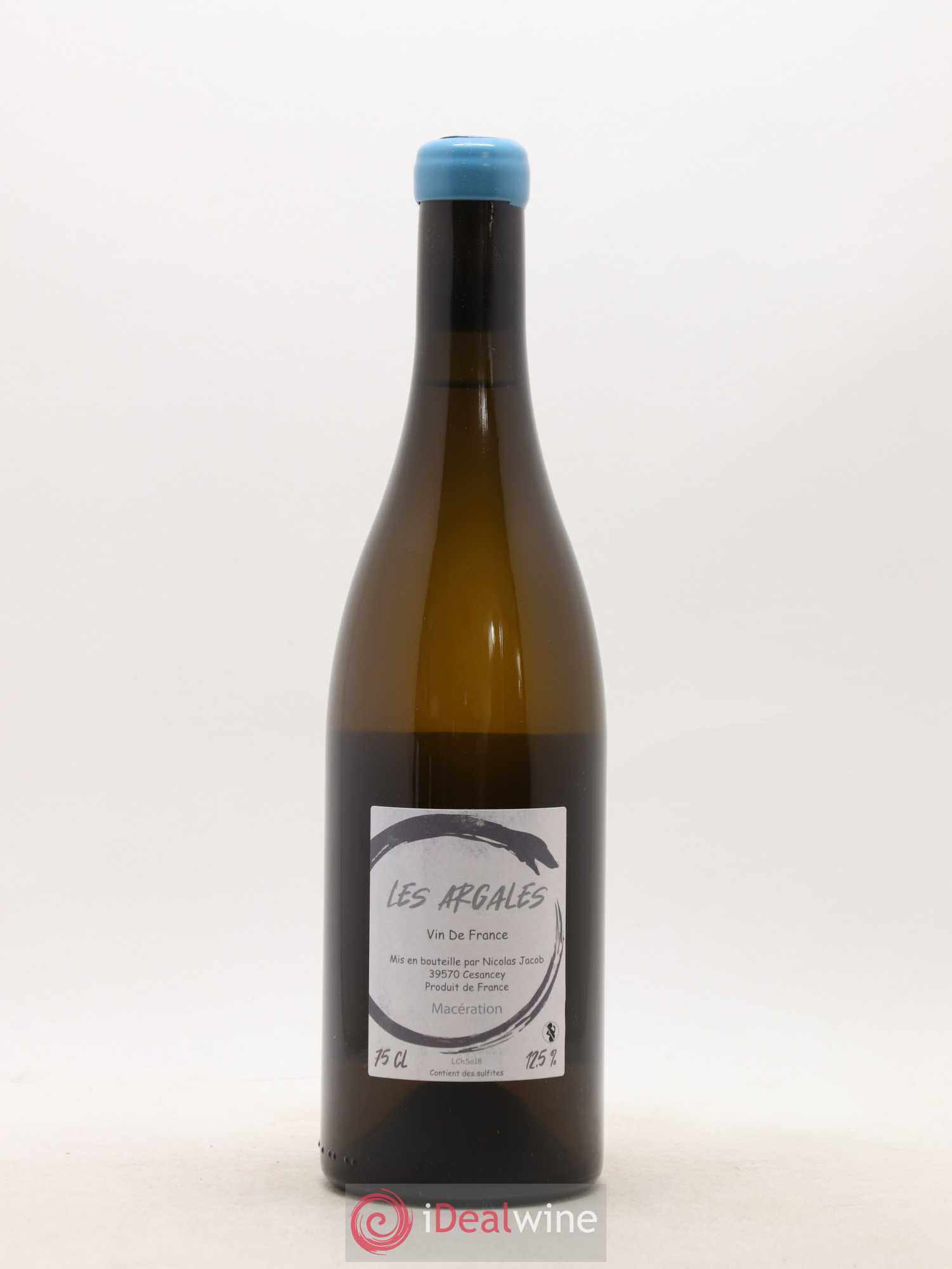 Vin de France Les Argales Nicolas Jacob 2018 - Lot de 1 bouteille - 1