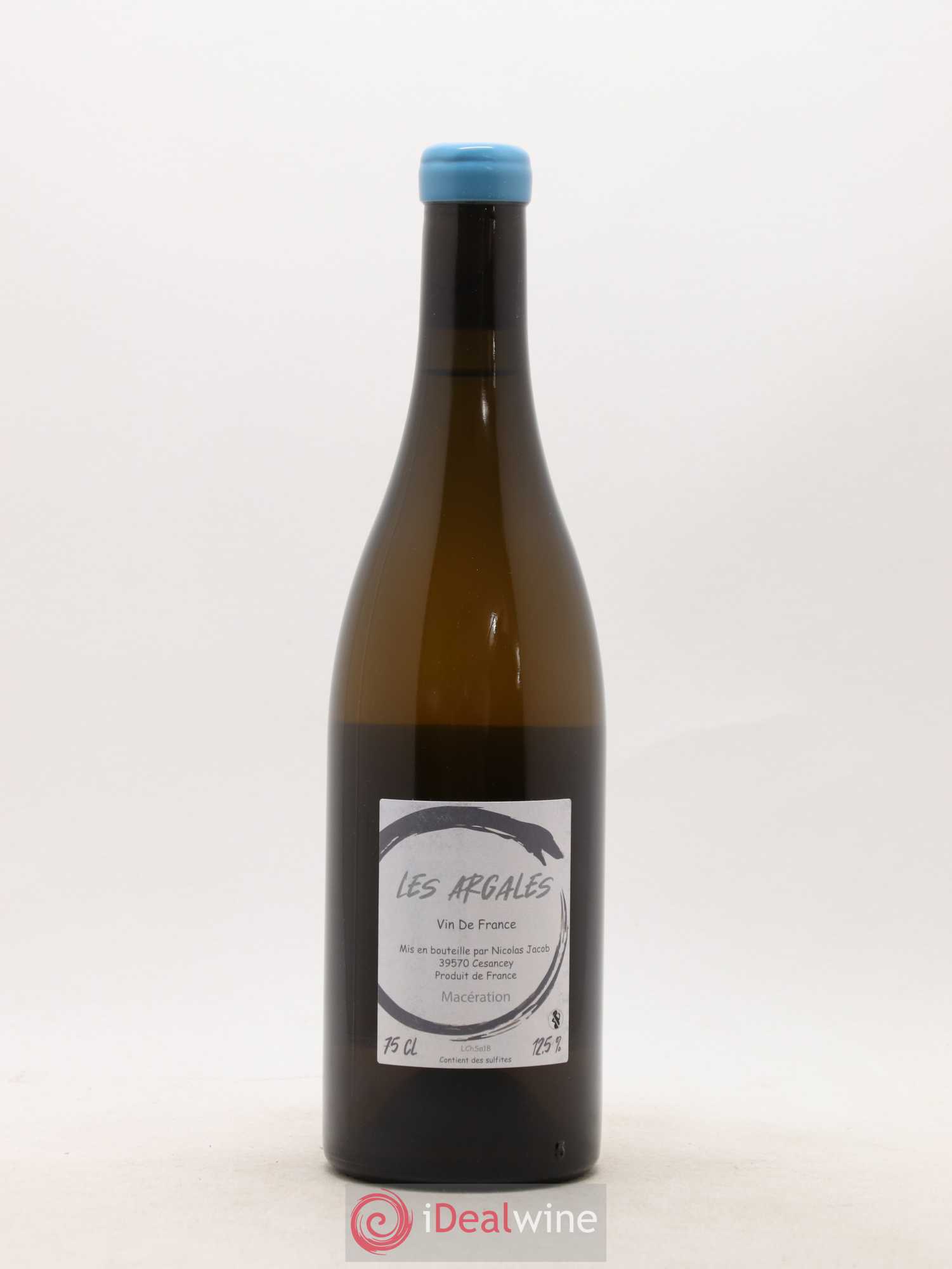 Vin de France Les Argales Nicolas Jacob 2018 - Lot de 1 bouteille - 1