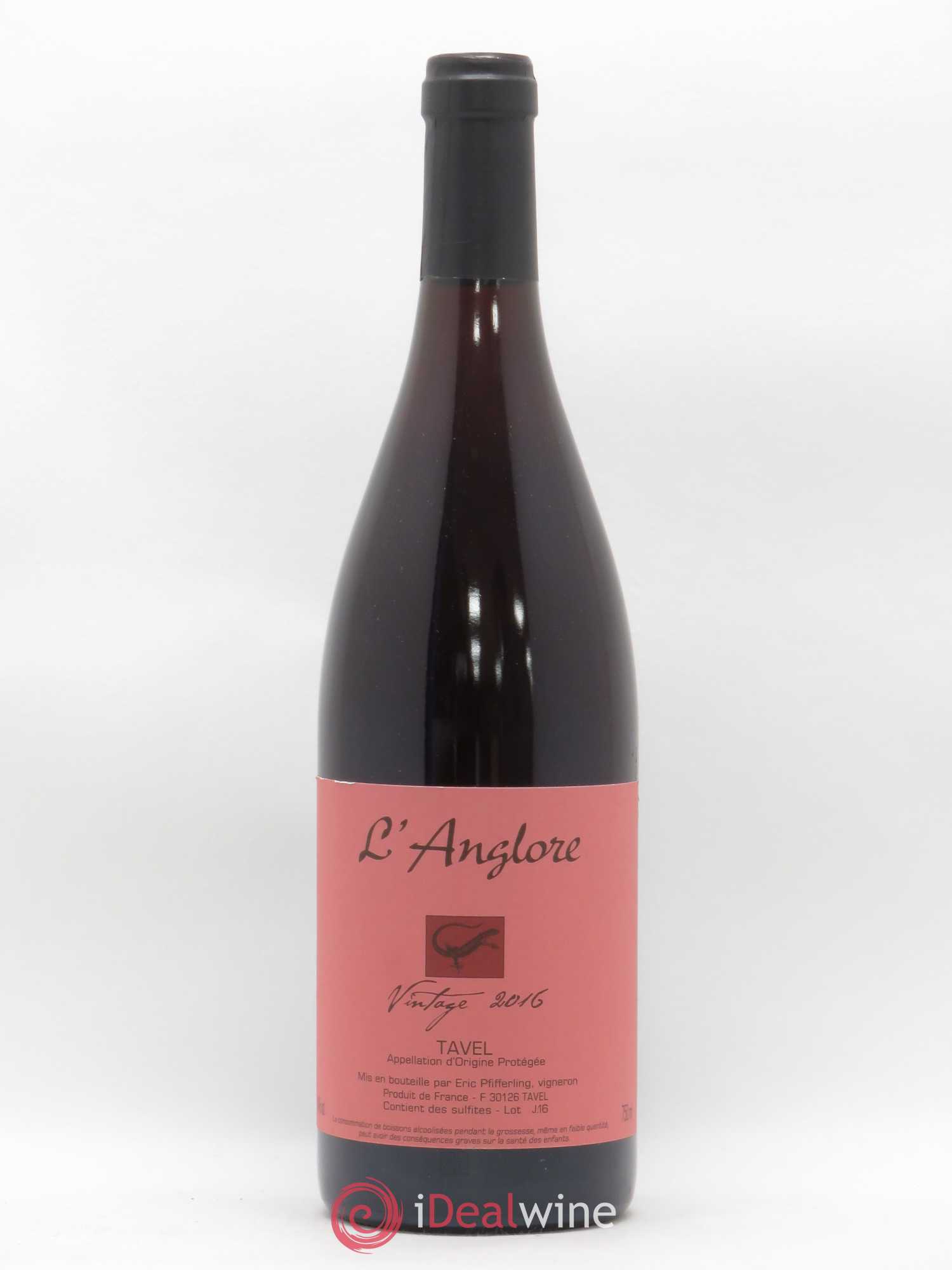 Tavel Vintage L'Anglore 2016 - Lot de 1 bouteille - 0