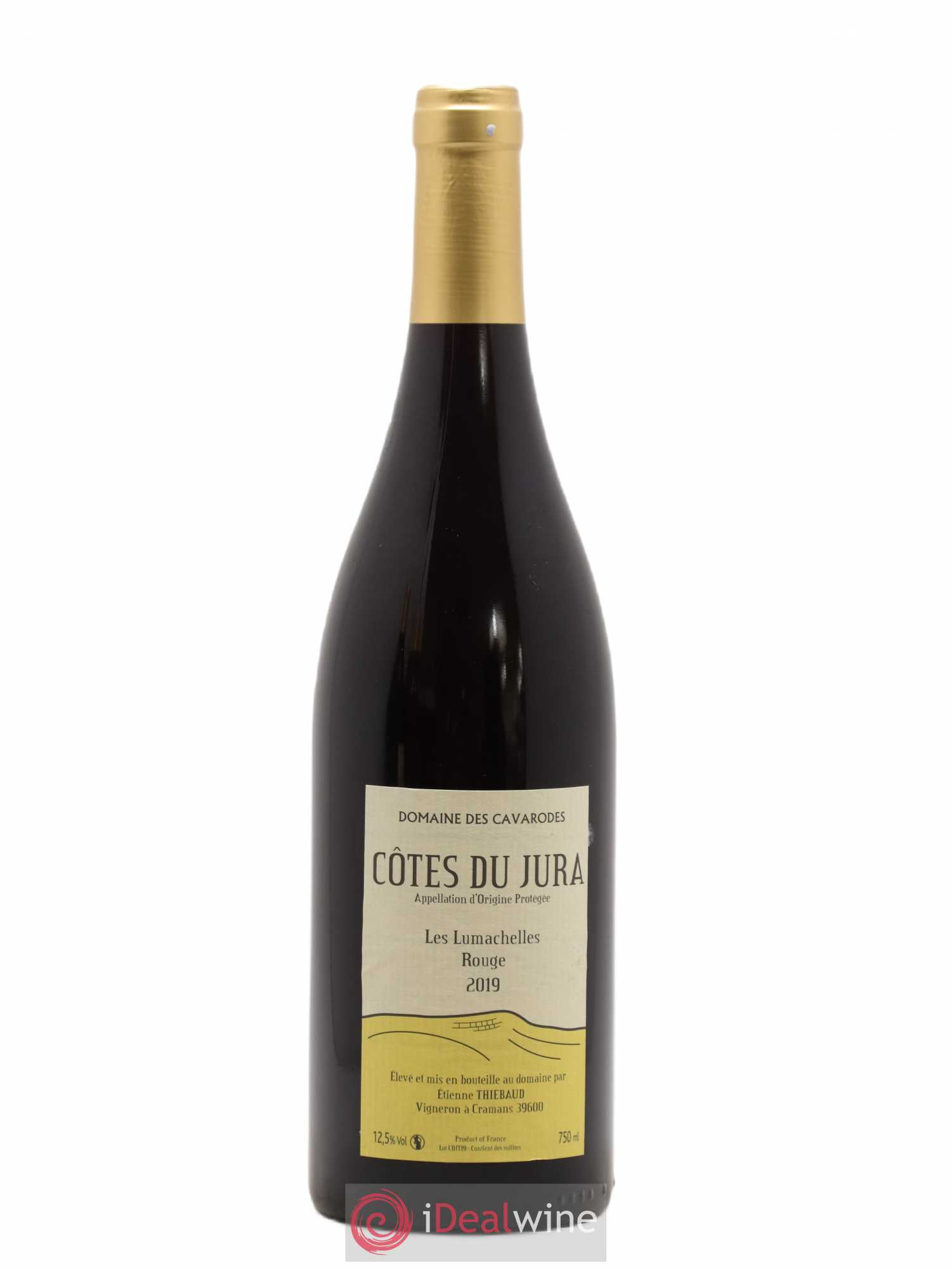 Côtes du Jura Les Lumachelles Cavarodes 2019 - Posten von 1 Flasche - 0