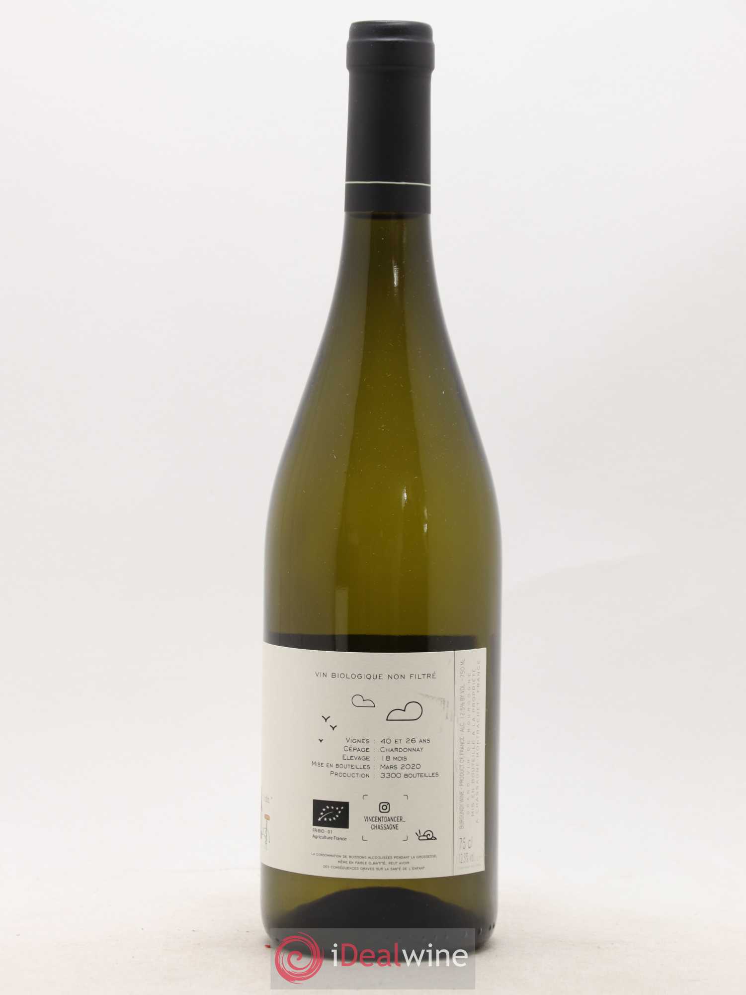 Chassagne-Montrachet 1er Cru La Romanée Vincent Dancer 2018 - Lot de 1 bouteille - 1