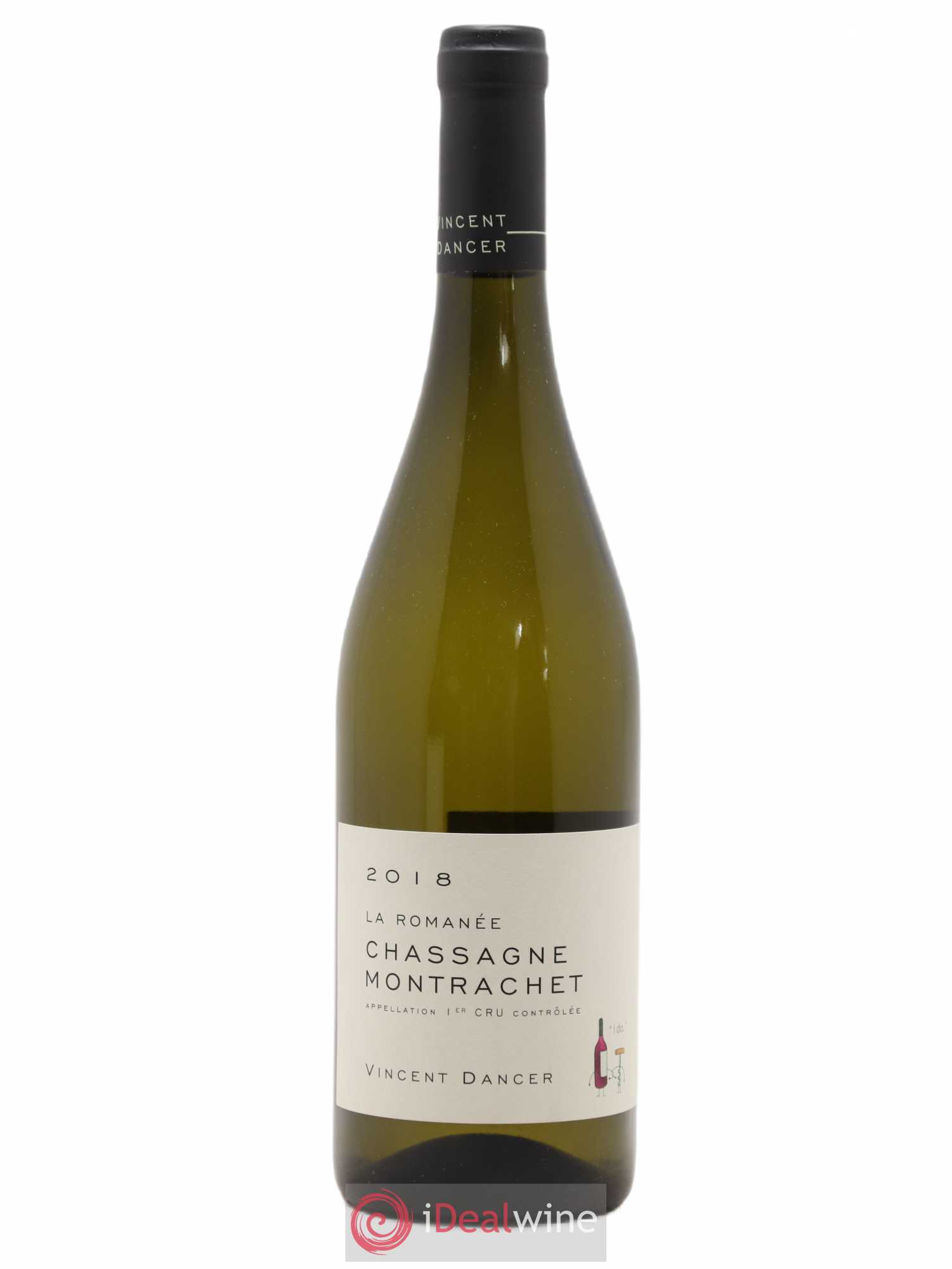 Chassagne-Montrachet 1er Cru La Romanée Vincent Dancer 2018 - Lot de 1 bouteille - 0
