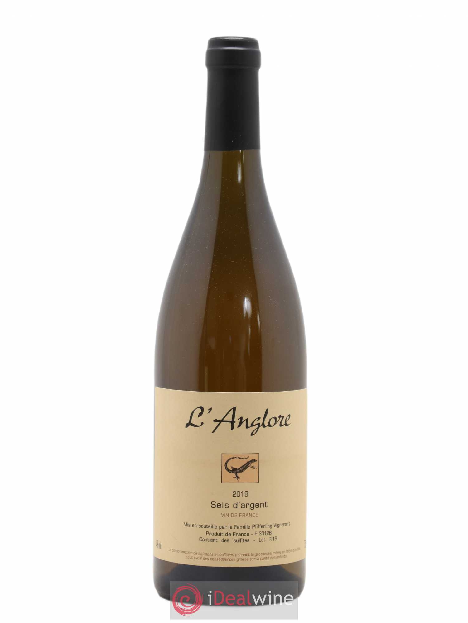 Vin de France Sels d'argent L'Anglore 2019 - Lot de 1 bouteille - 0