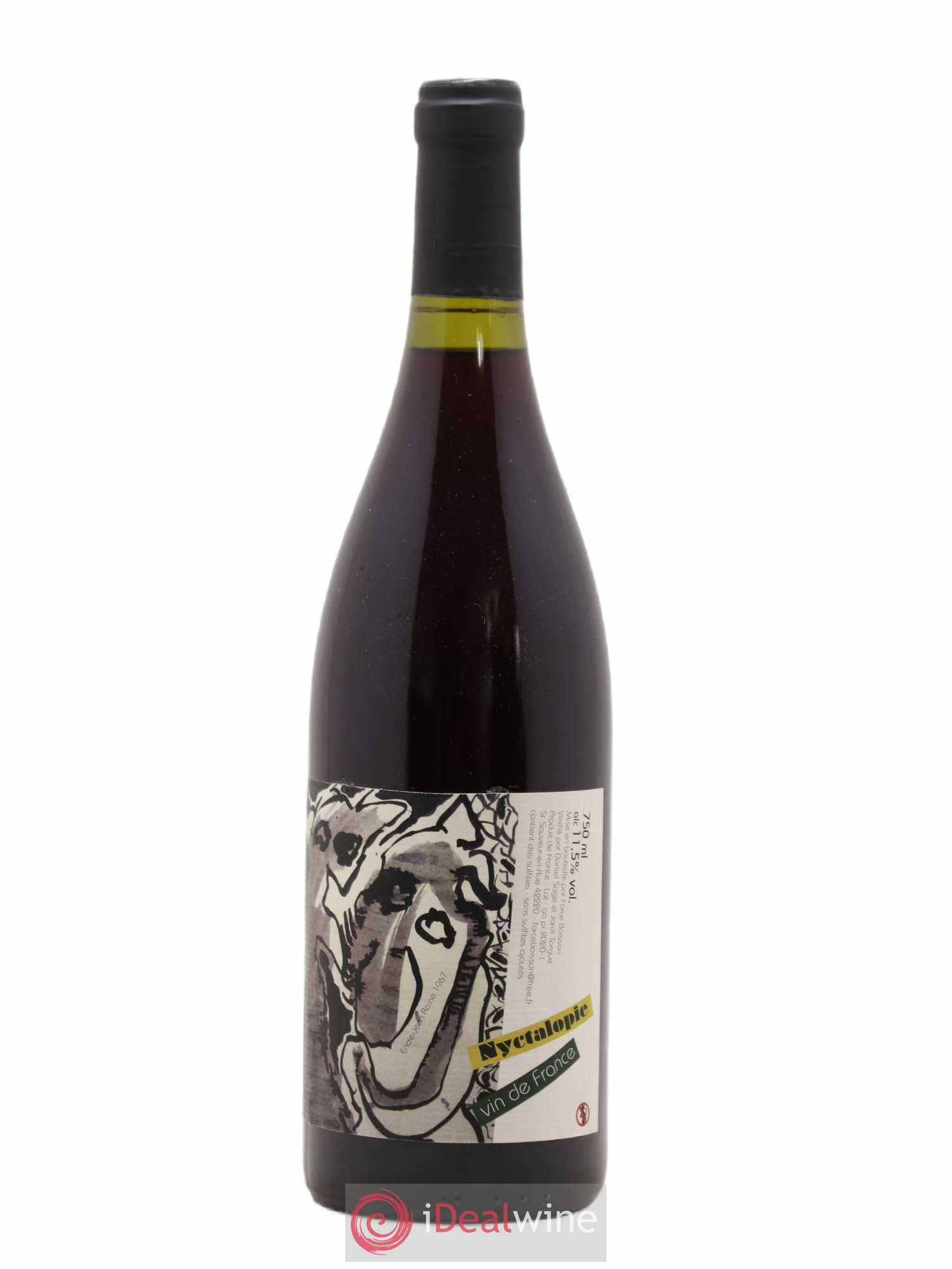 Vin de France Nyctalopie Daniel Sage 2019 - Lot de 1 bouteille - 0