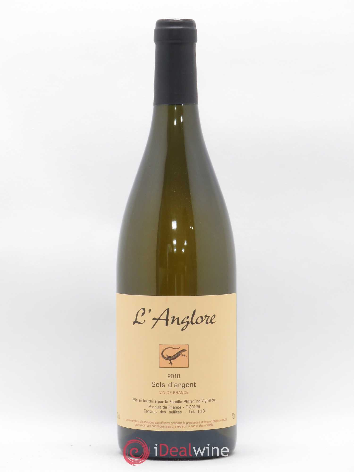 Vin de France Sels d'argent L'Anglore 2018 - Lot de 1 bouteille - 0