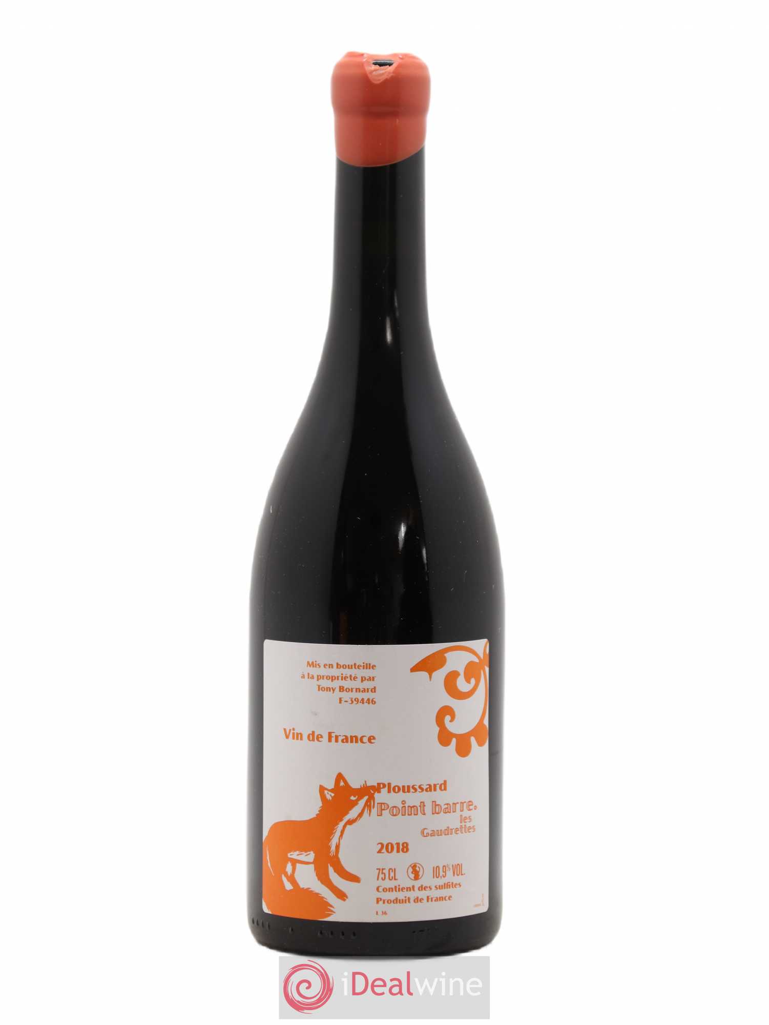 Arbois-Pupillin Ploussard Point Barre Bornard 2018 - Lot de 1 bouteille - 0