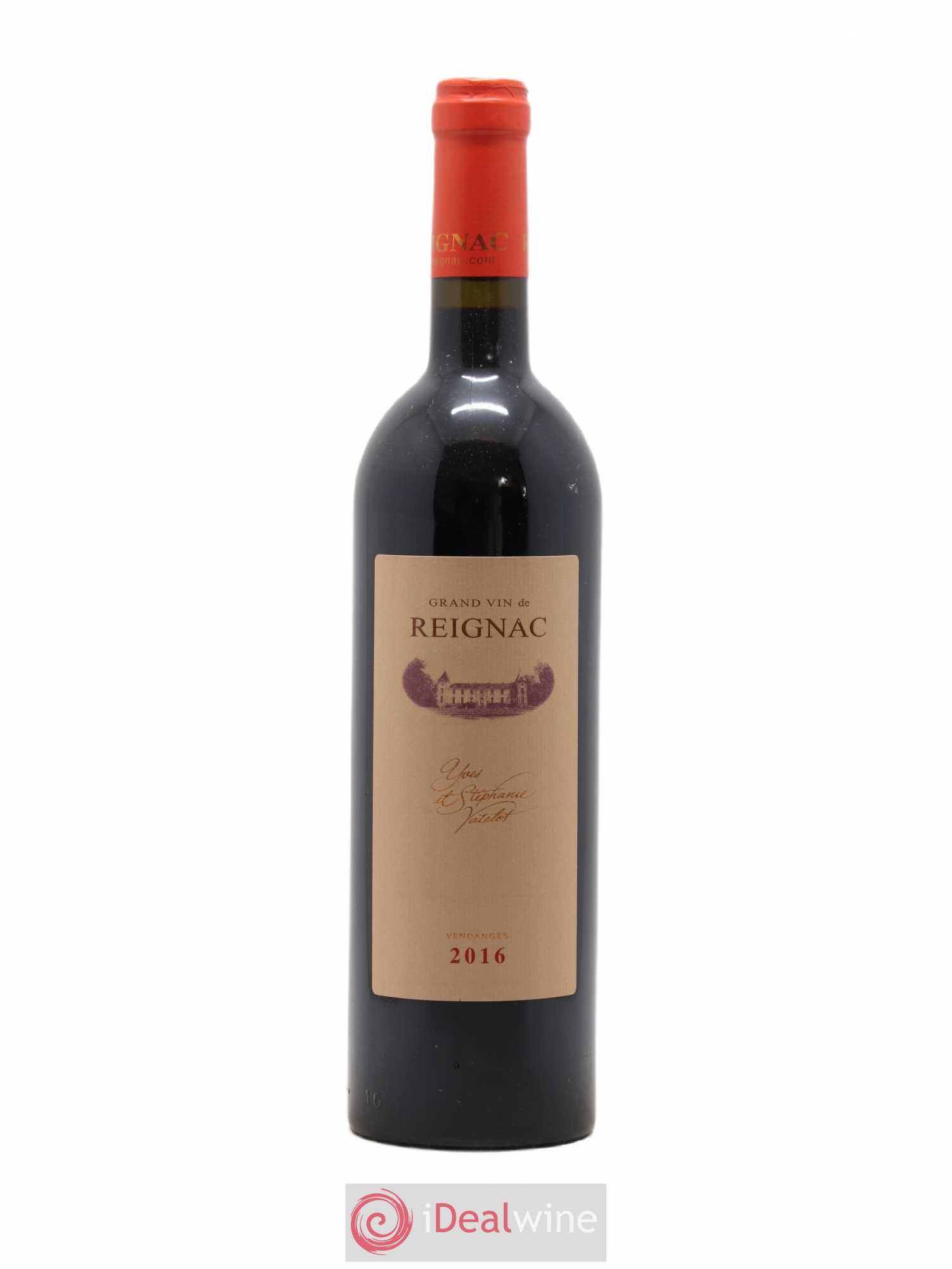 Grand vin de Reignac 2016 - Lot de 1 bouteille - 0