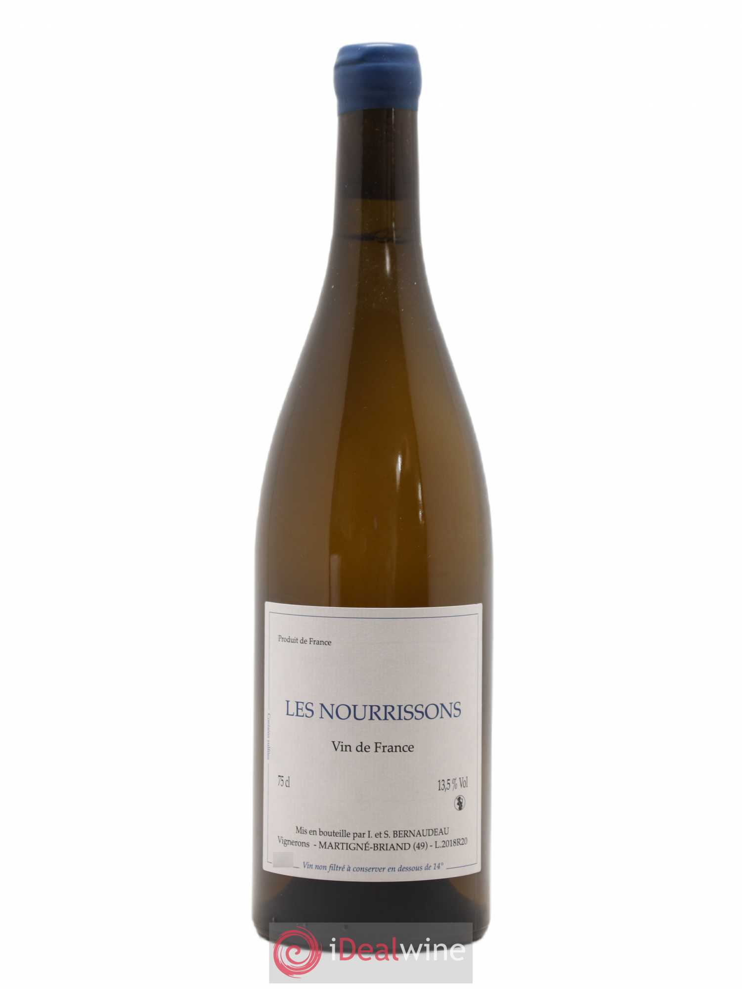 Vin de France Les Nourrissons Stéphane Bernaudeau 2018 - Lot de 1 bouteille - 0
