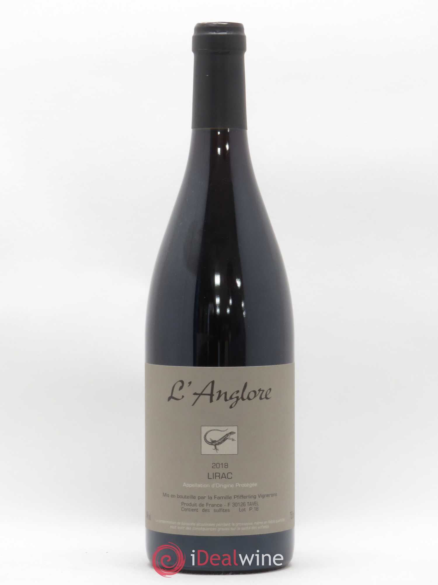Lirac L'Anglore 2018 - Lot de 1 bouteille - 0