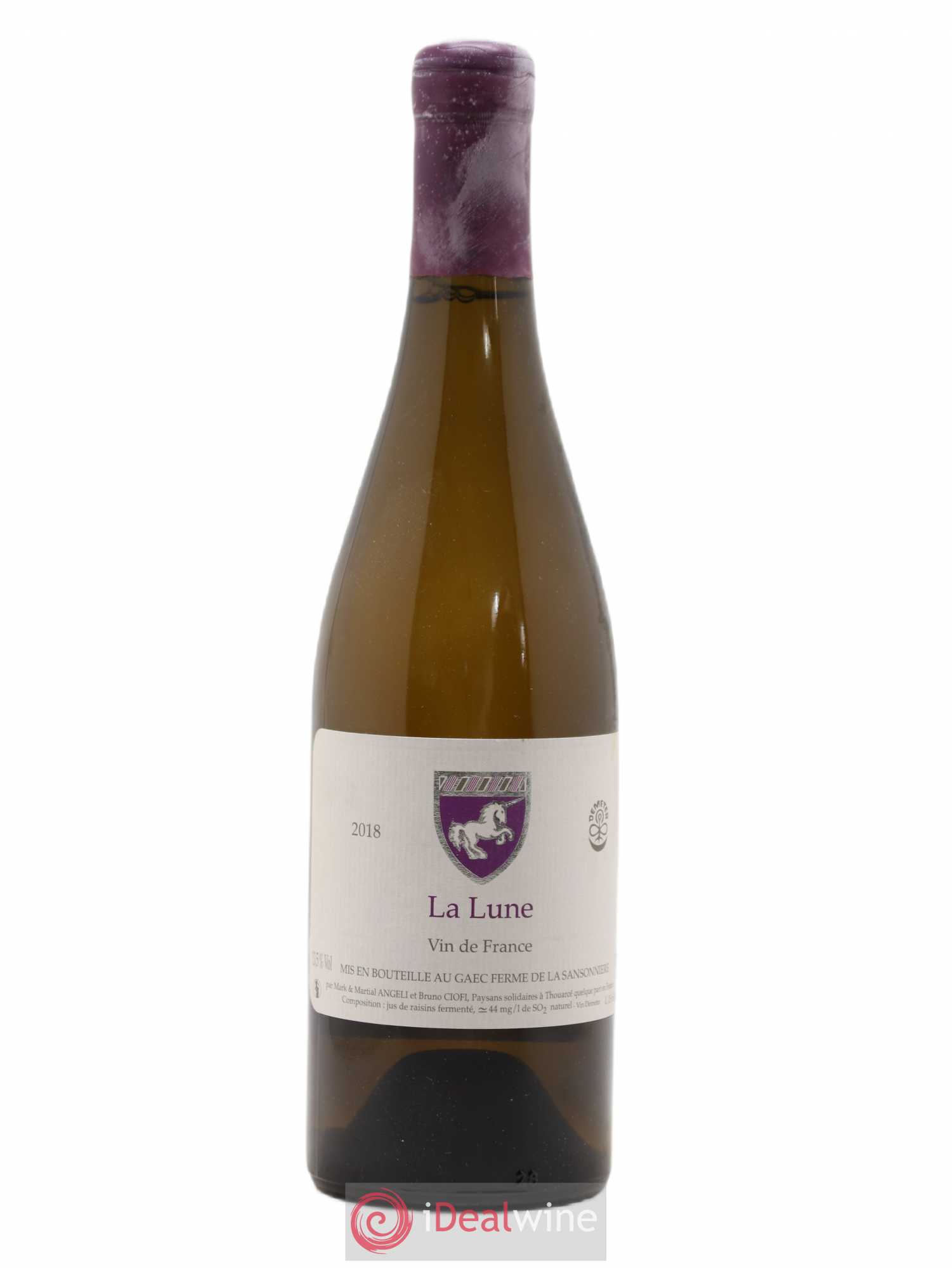 Vin de France La Lune Mark Angeli (Domaine) - Ferme de la Sansonnière 2018 - Lot de 1 bouteille - 0