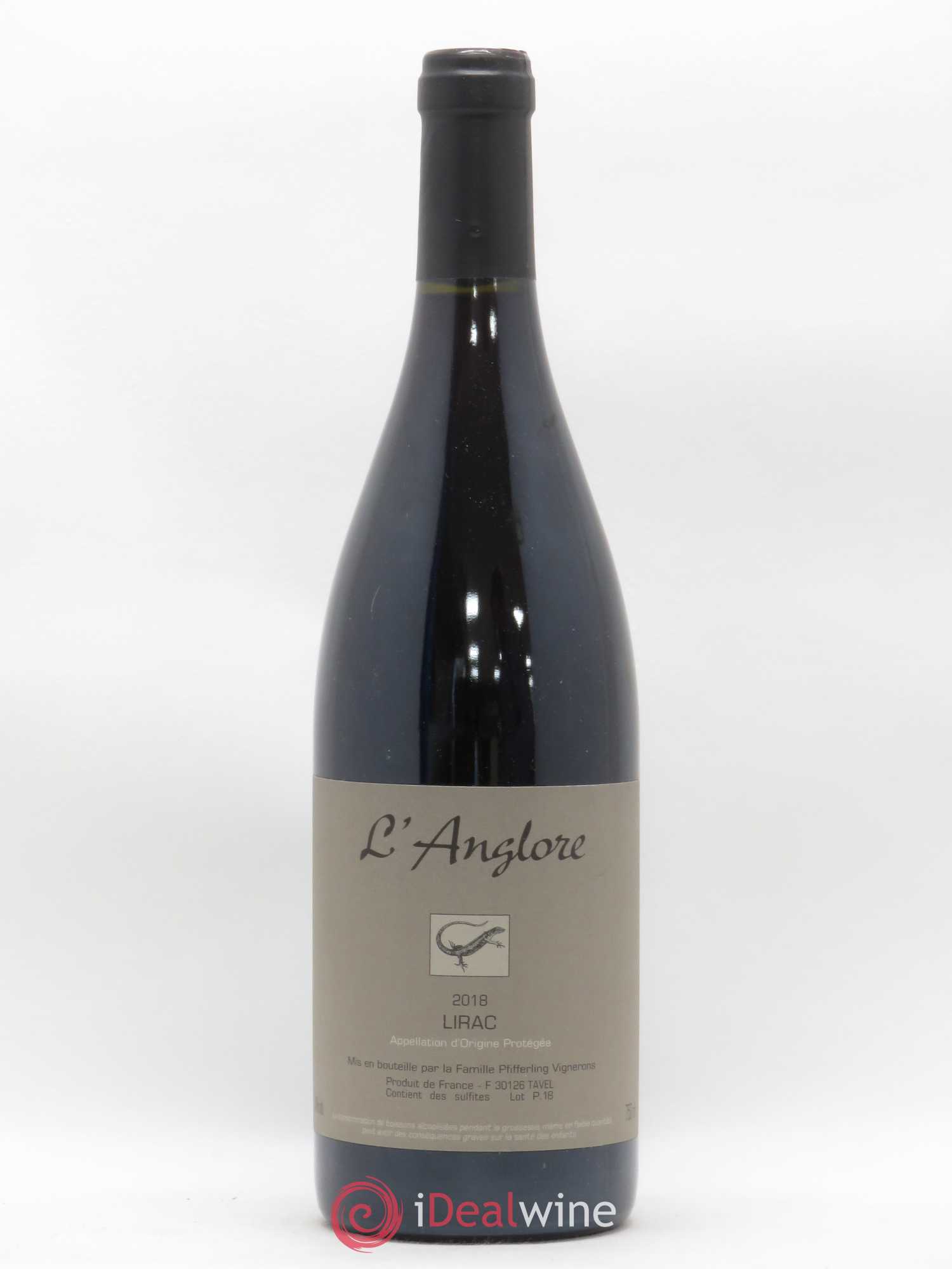 Lirac L'Anglore 2018 - Lot de 1 bouteille - 0