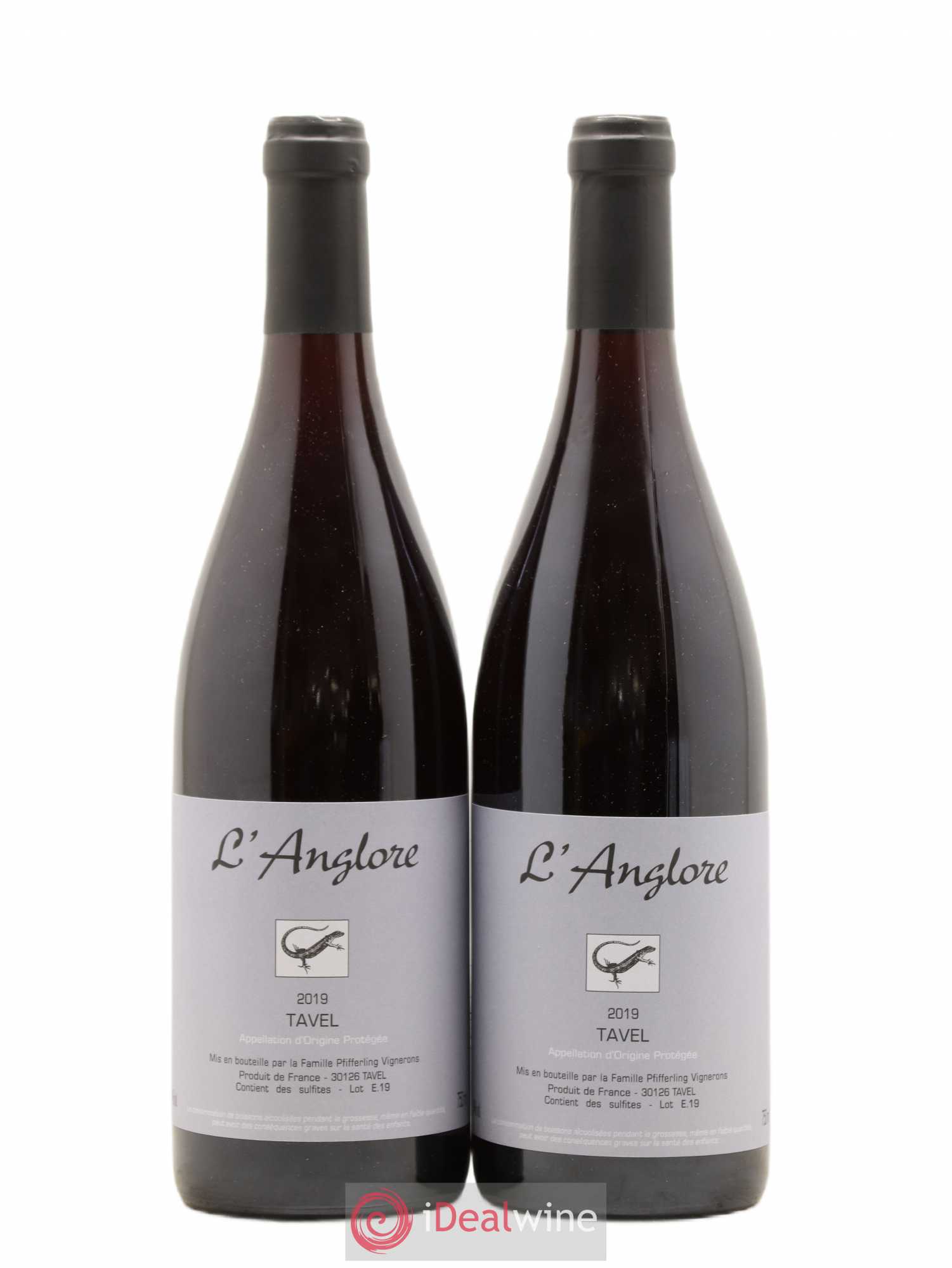Tavel L'Anglore 2019 - Lot de 2 bouteilles - 0