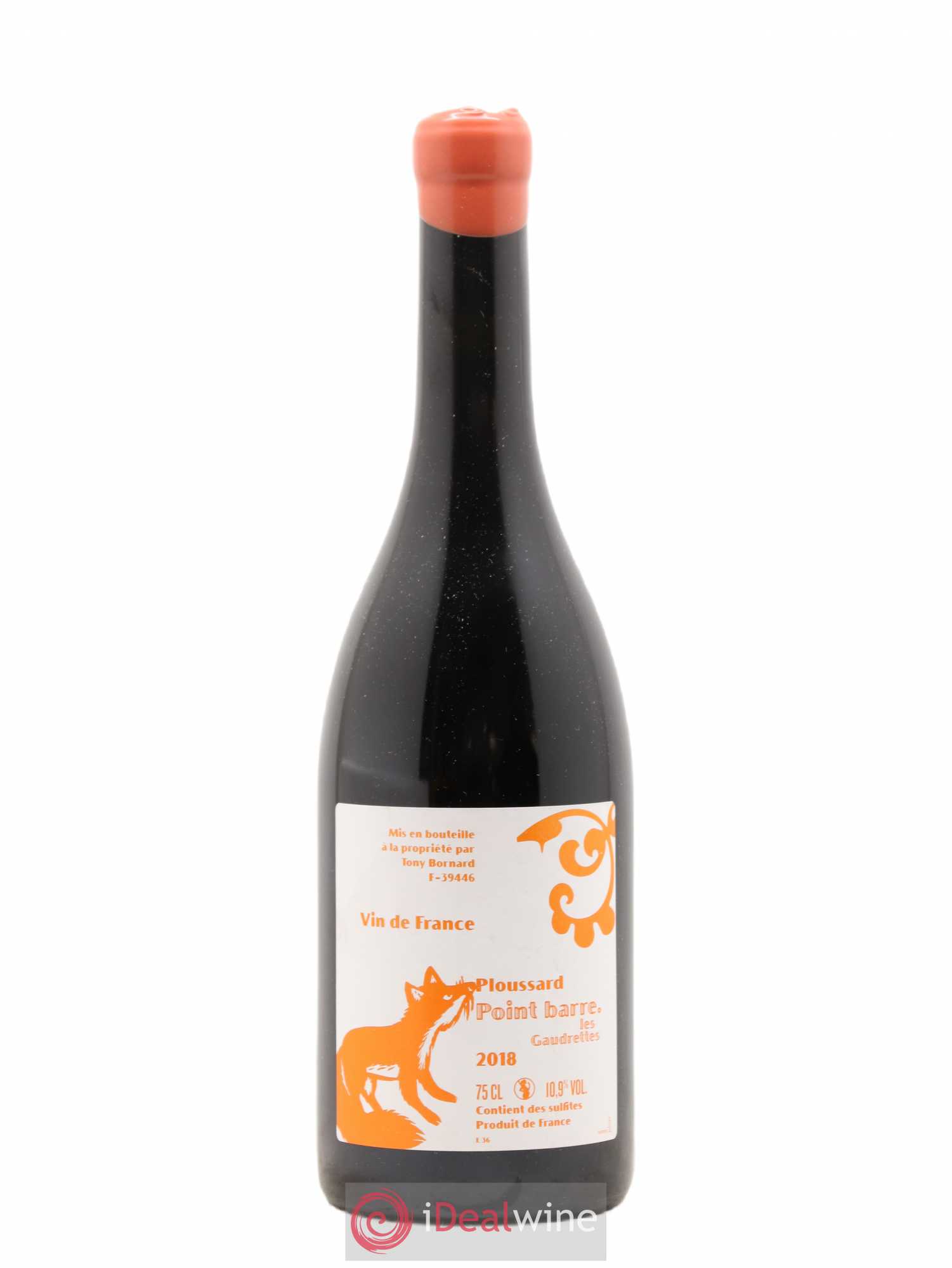 Vin de France Ploussard Point Barre Les Gaudrettes Bornard 2018 - Posten von 1 Flasche - 0