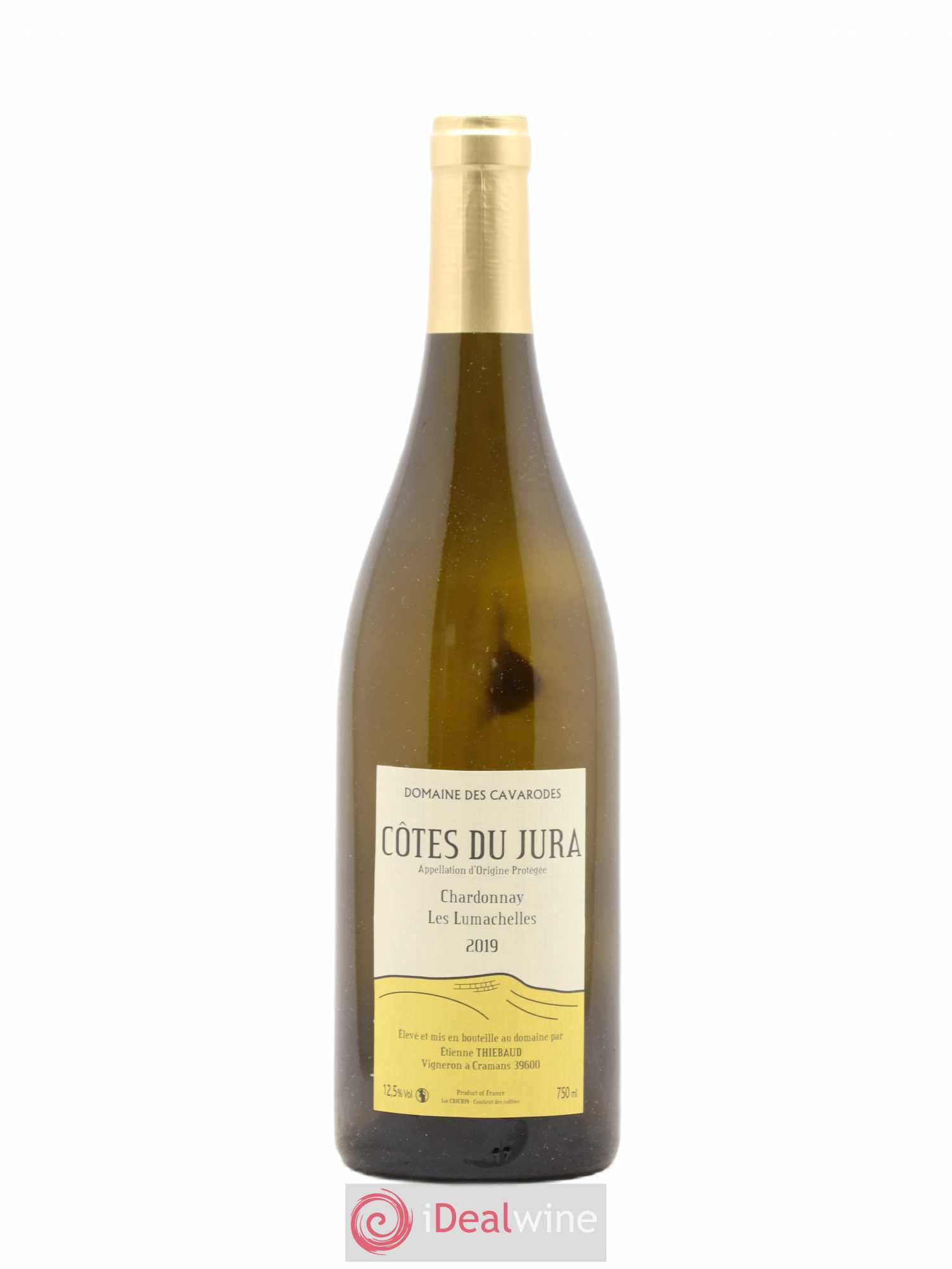 Côtes du Jura Chardonnay Les Lumachelles Cavarodes (Domaine des) - Etienne Thiébaud 2019 - Lot de 1 bouteille - 0