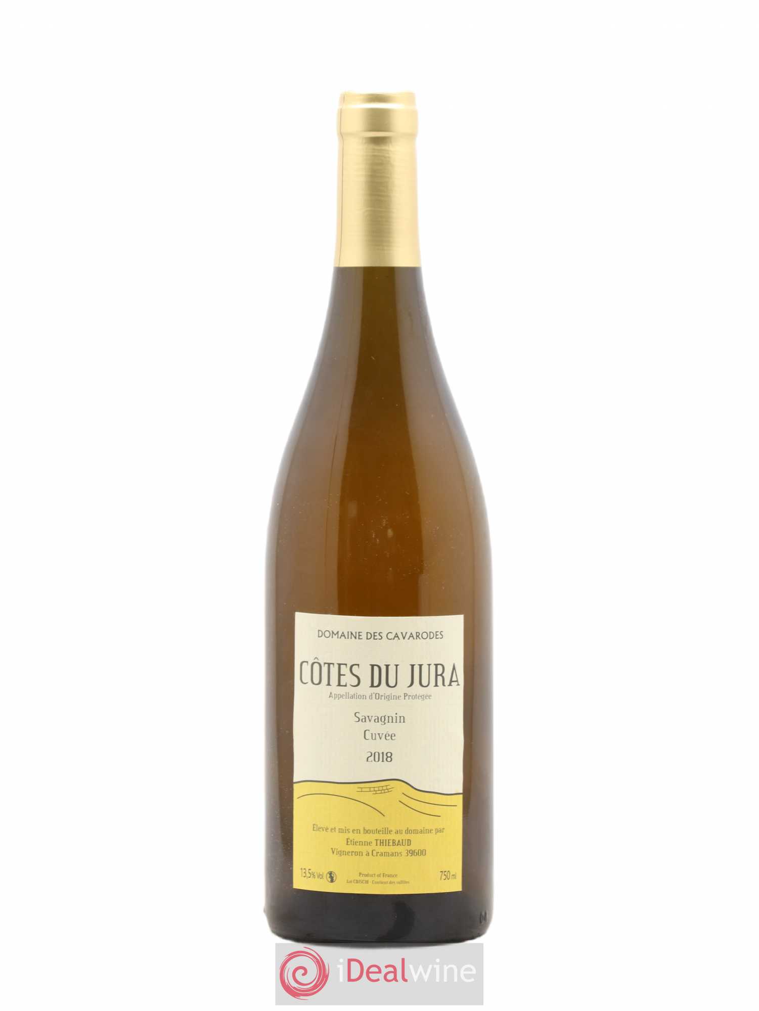 Côtes du Jura Savagnin Domaine des Cavarodes 2018 - Posten von 1 Flasche - 0