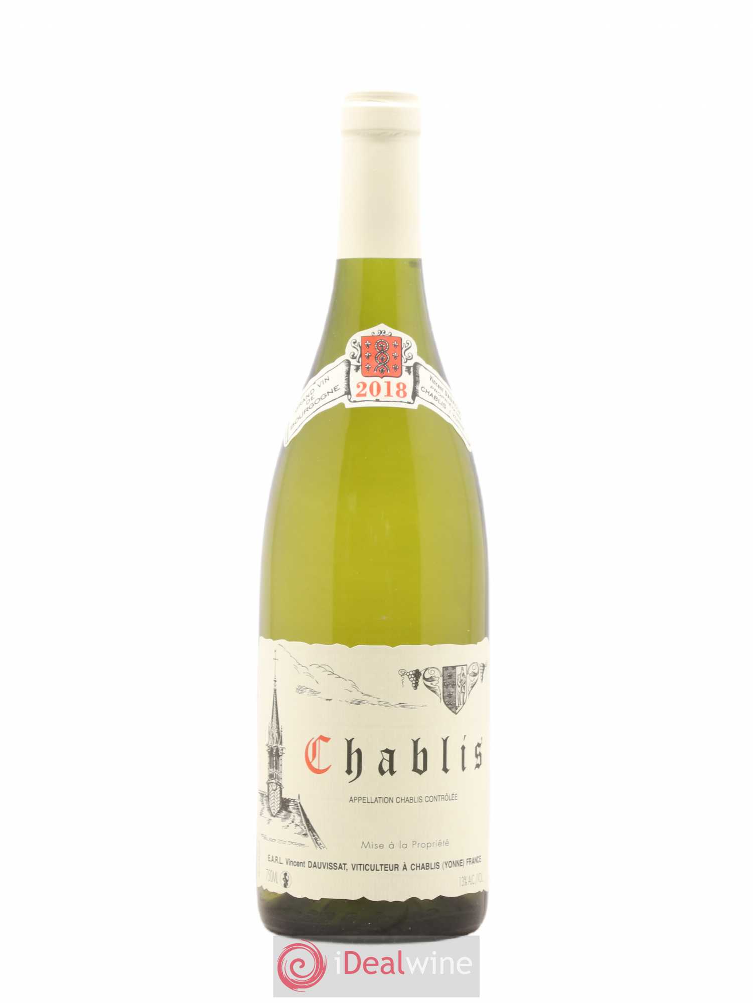 Chablis Vincent Dauvissat (Domaine) 2018 - Lot de 1 bouteille - 0