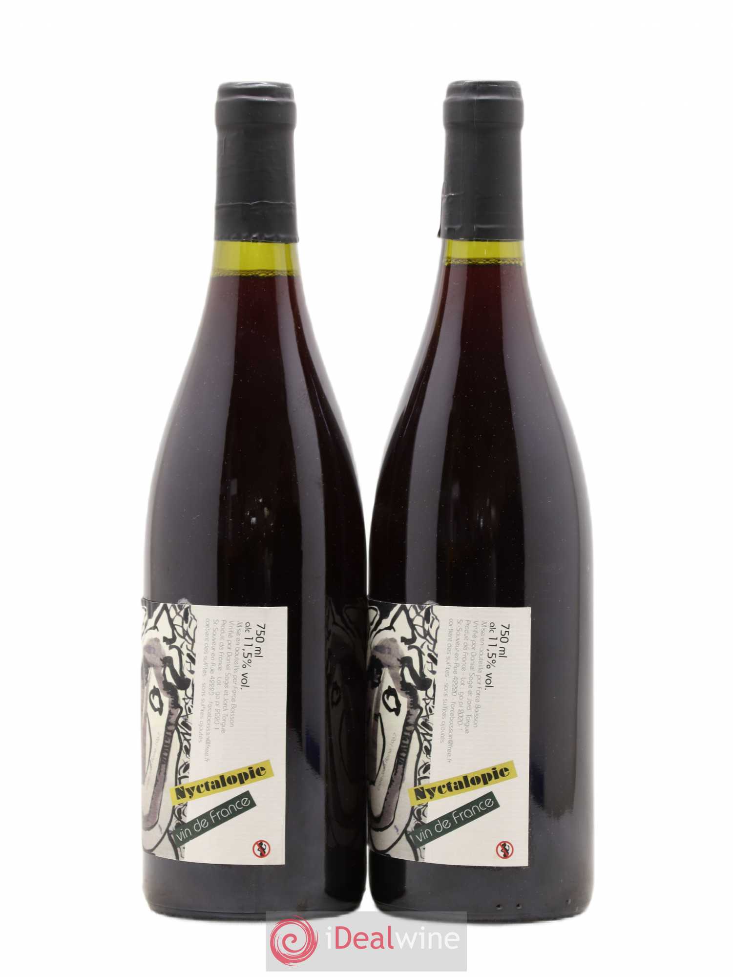 Vin de France Nyctalopie Daniel Sage 2019 - Lot de 2 bouteilles - 1