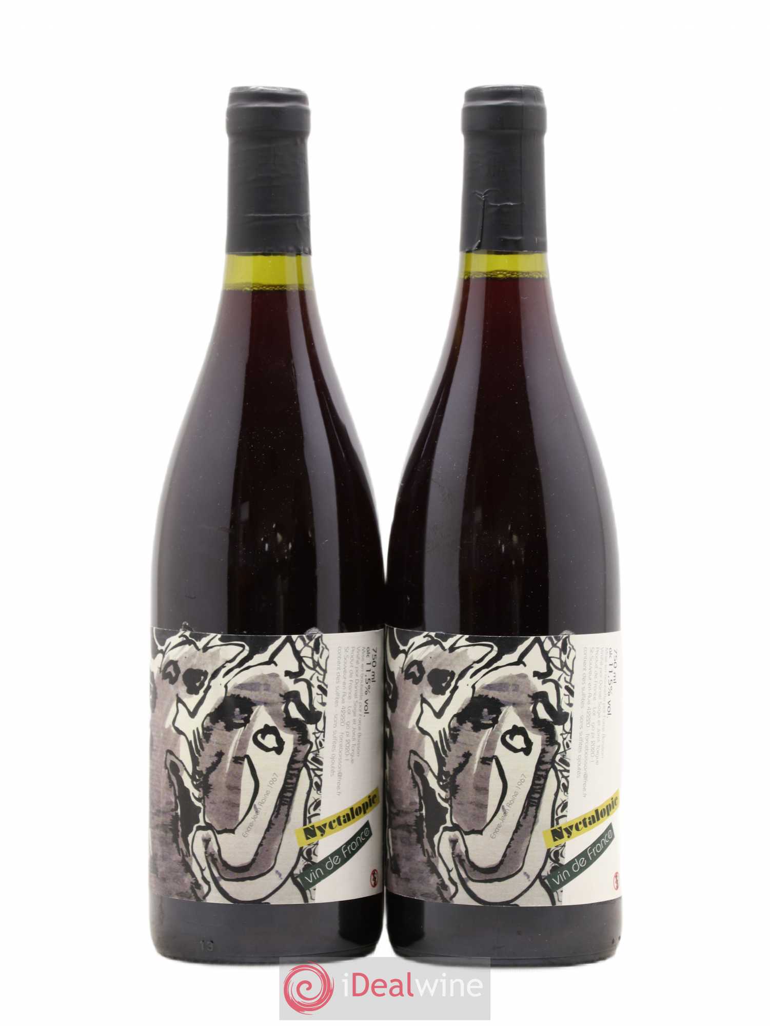 Vin de France Nyctalopie Daniel Sage 2019 - Lot de 2 bouteilles - 0
