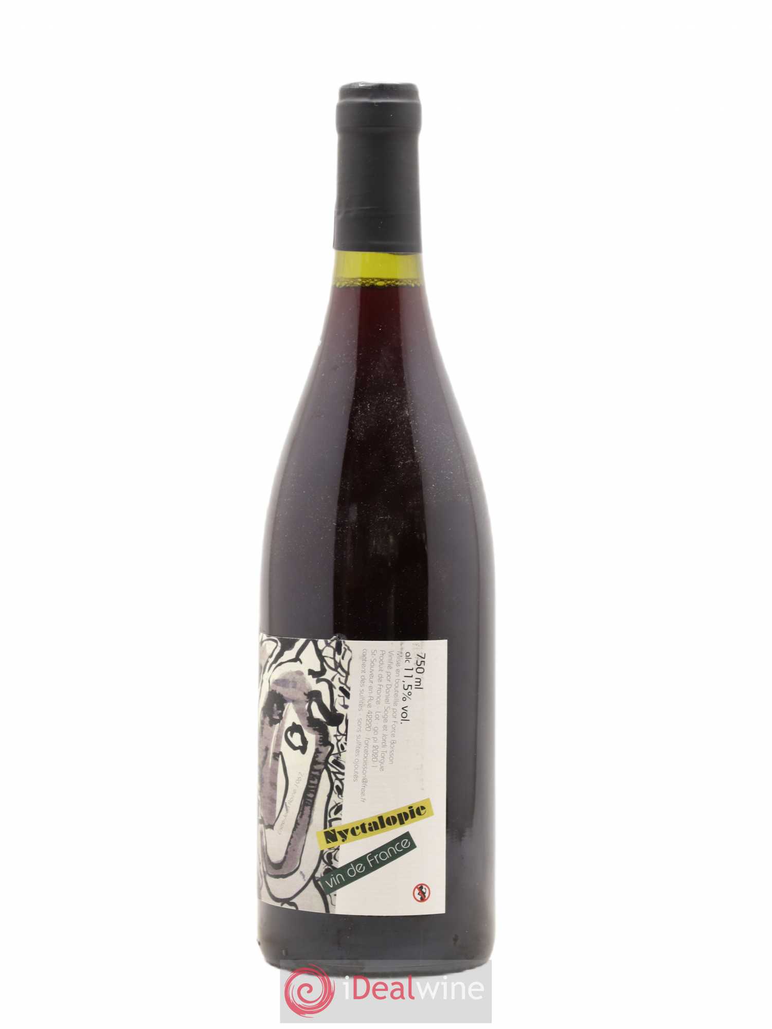 Vin de France Nyctalopie Daniel Sage 2019 - Lot de 1 bouteille - 1