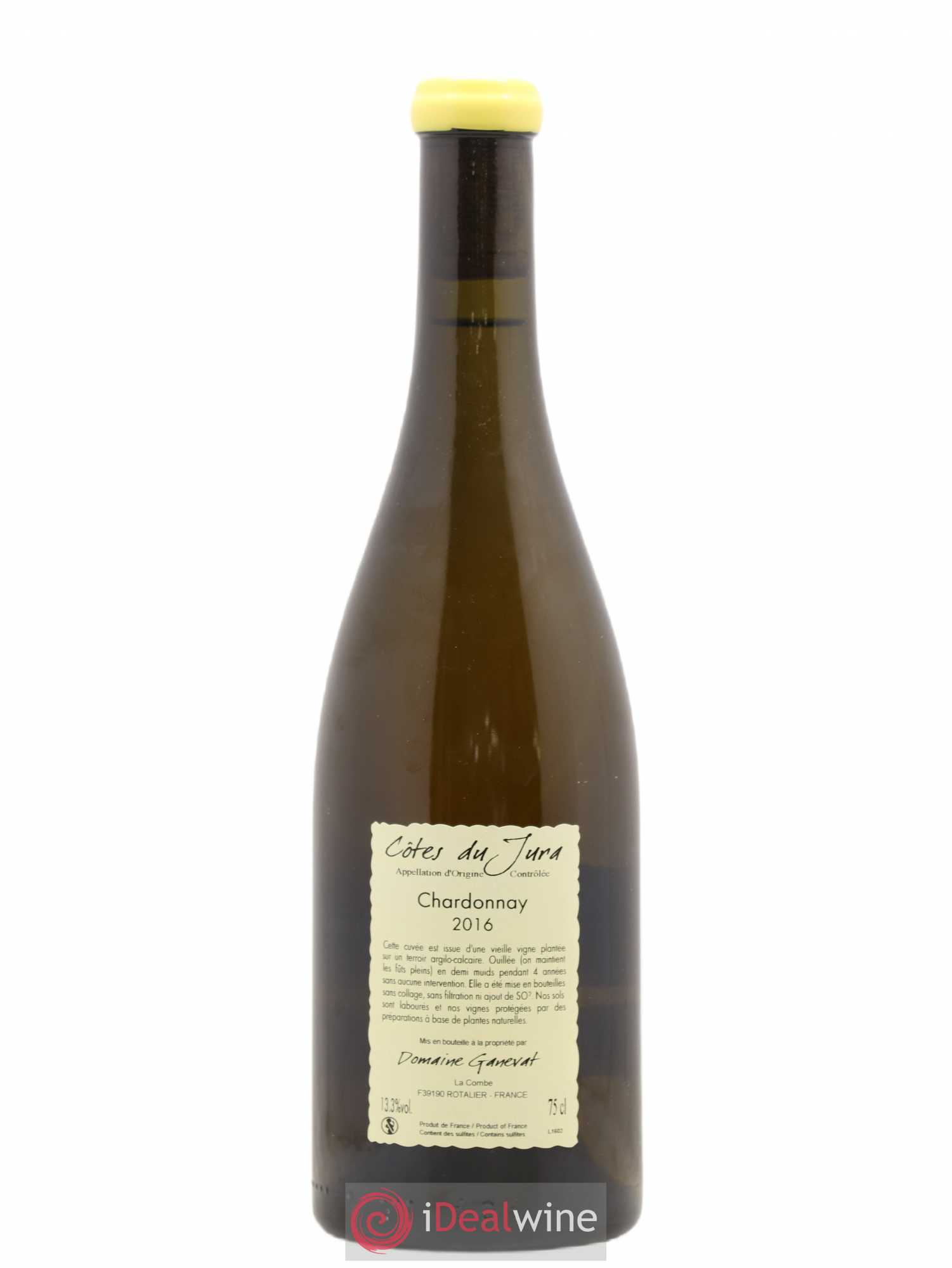 Côtes du Jura Les Chamois du Paradis Jean-François Ganevat (Domaine) 2016 - Lot de 1 bouteille - 1