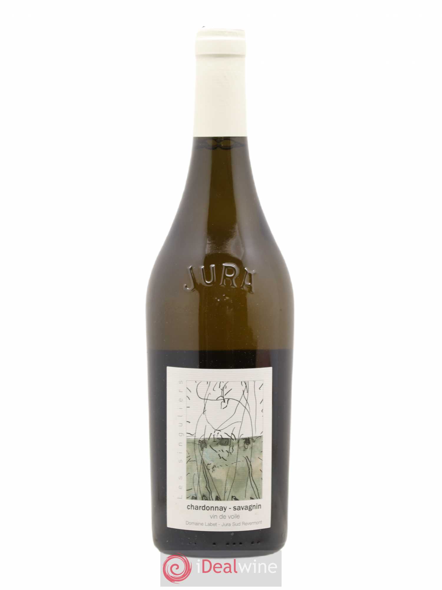 Côtes du Jura Vin de Voile Chardonnay-Savagnin cuvée de garde Romain - Julien - Charline Labet 2019 - Lot de 1 bouteille - 0