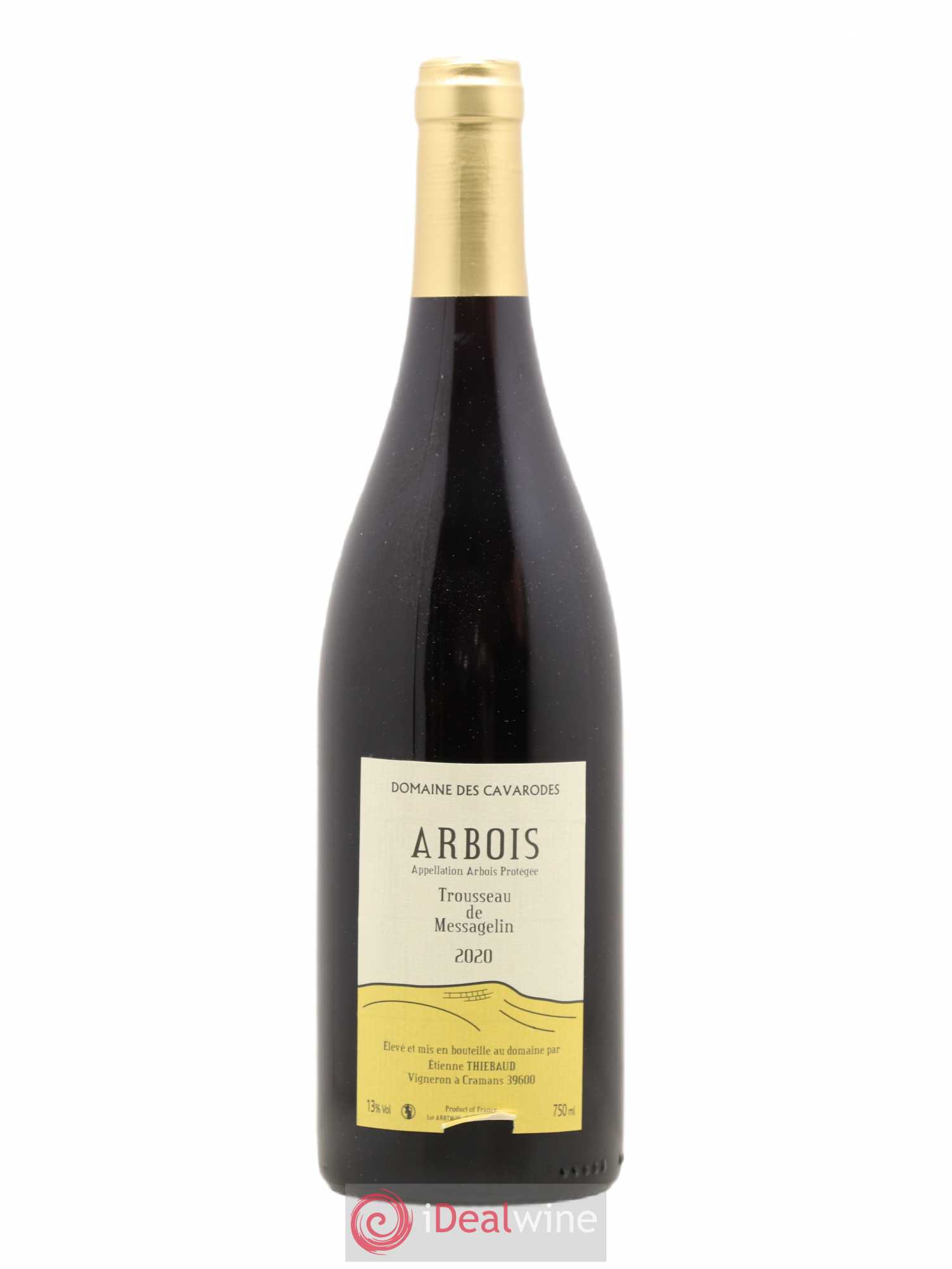 Arbois Trousseau De Messagelin Cavarodes 2020 - Posten von 1 Flasche - 0