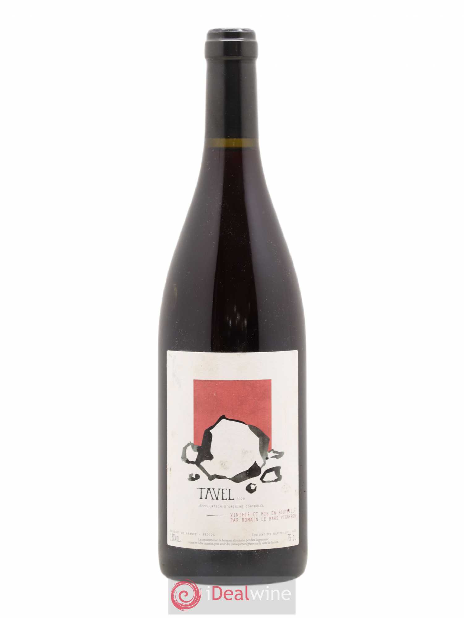 Tavel Romain Le Bars 2020 - Lot de 1 bouteille - 0