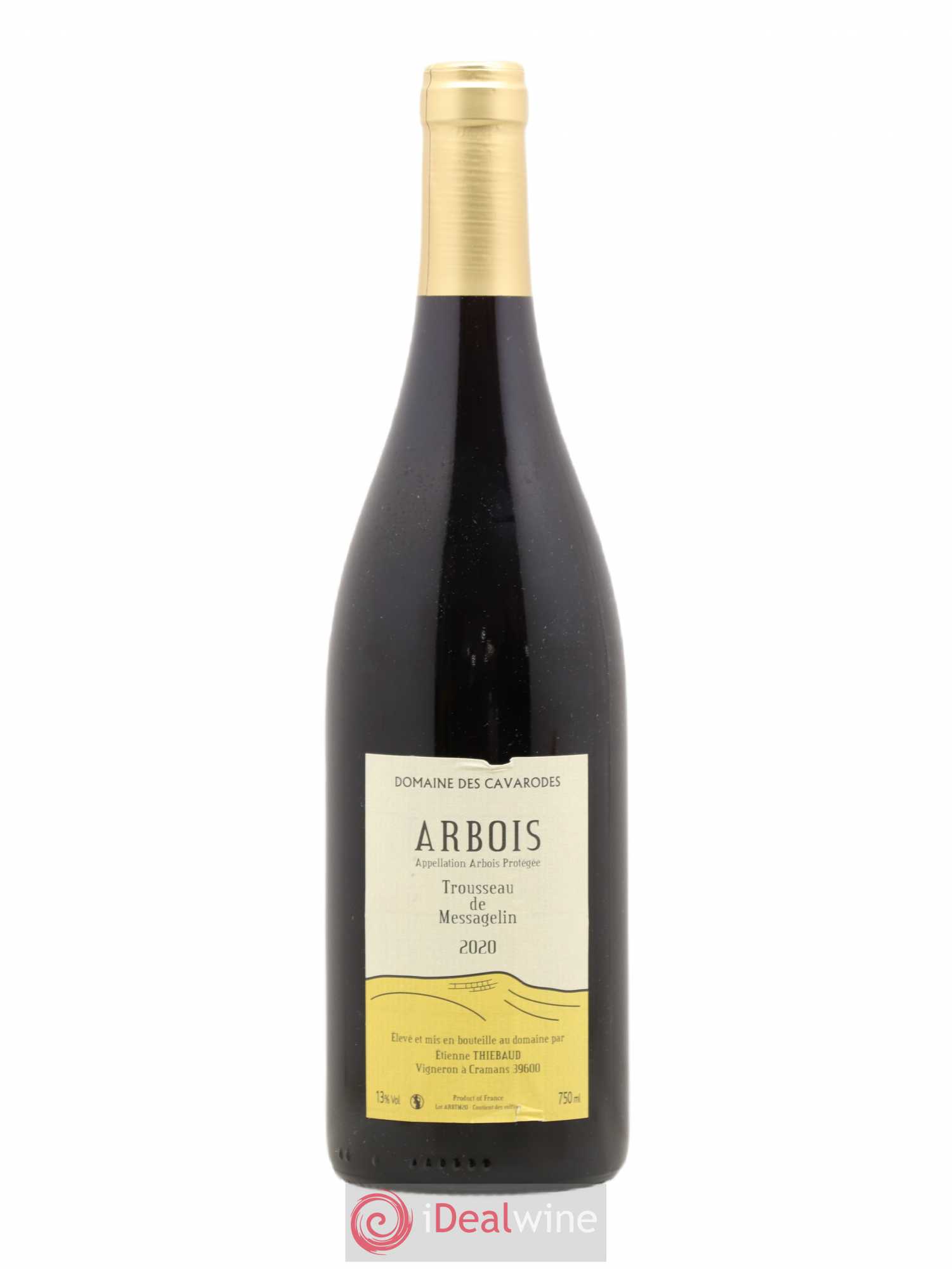 Arbois Trousseau De Messagelin Cavarodes 2020 - Posten von 1 Flasche - 0