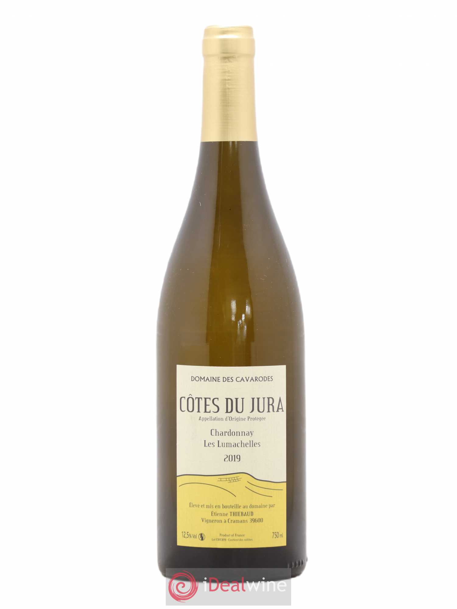Côtes du Jura Chardonnay Les Lumachelles Cavarodes (Domaine des) - Etienne Thiébaud 2019 - Lot de 1 bouteille - 0